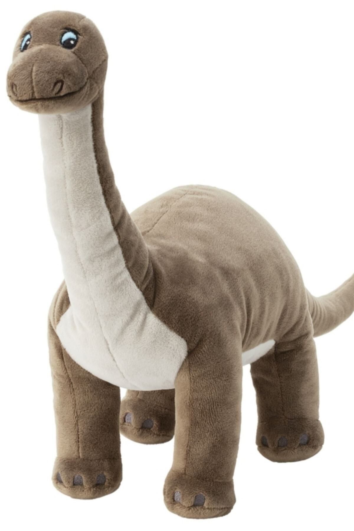 IKEA Trendexpress Yumuşak Peluş Oyuncak Kahverengi 55 Cm Dinozor