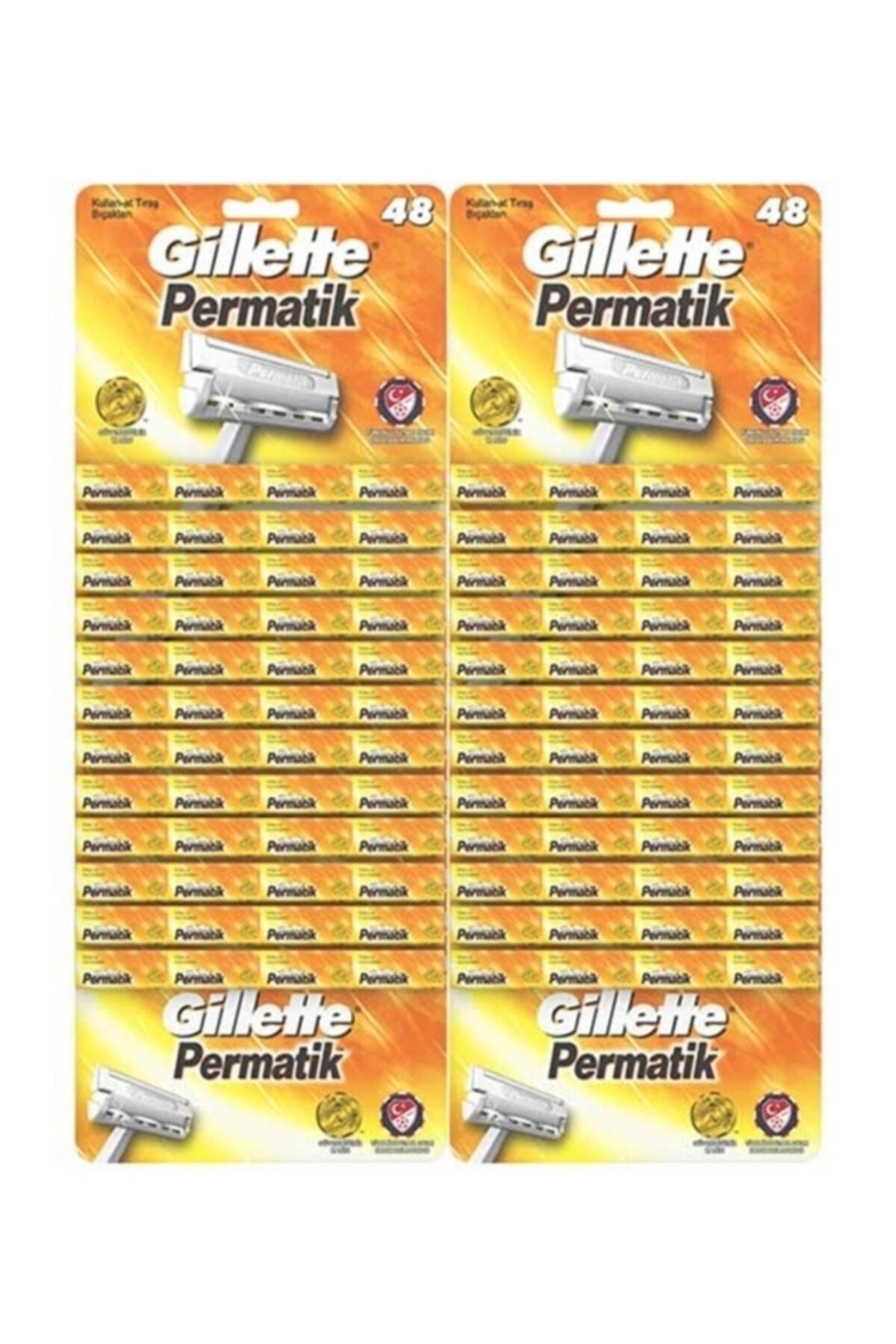 Permatik Jilet Gillette 48×2=96 Adet