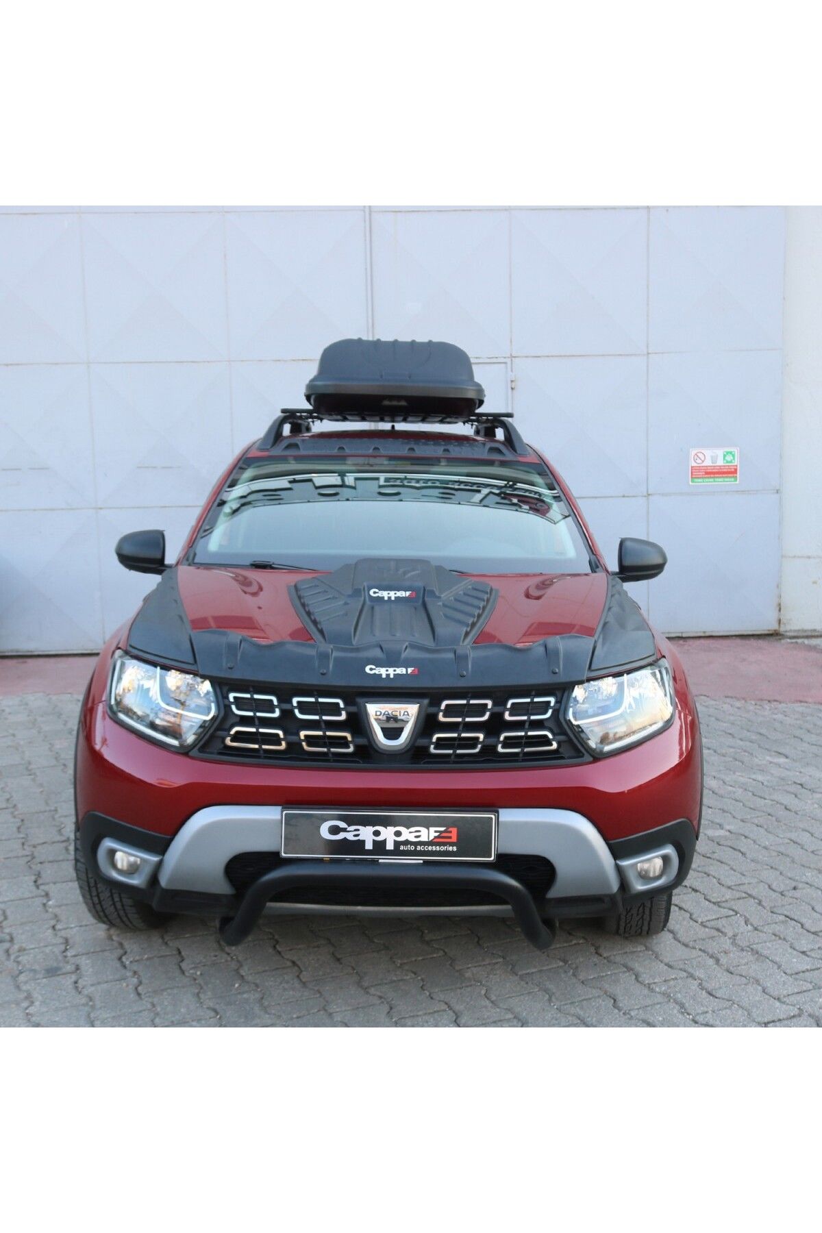 Cappafe Dacia Duster 2018- Ön Kaput Scoop Ve Dragon Pack 4 Parça