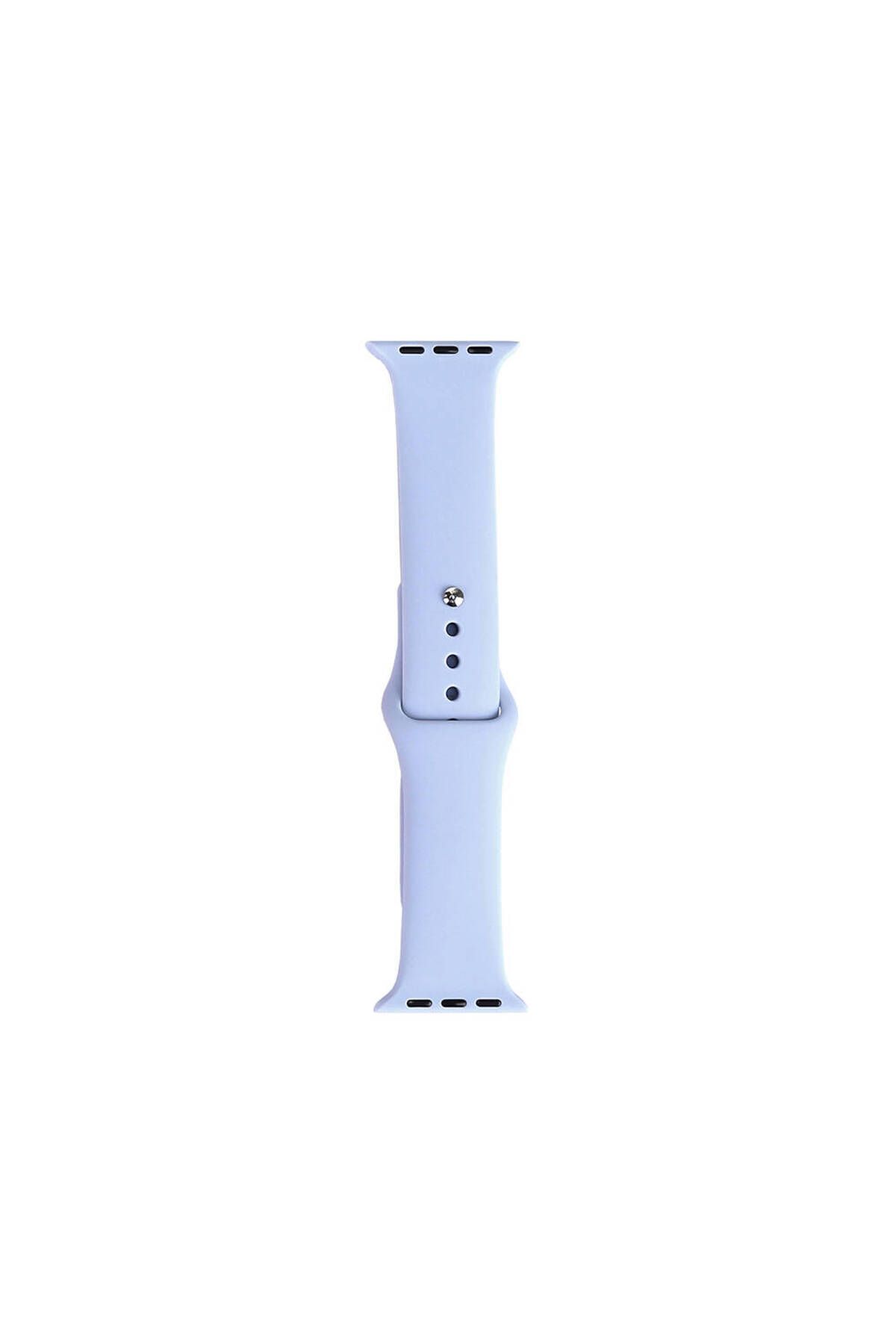Hojar Watch 42mm Band Serisi Klasik Kordon Silikon Strap Kayış-Light LavenderUyumlu