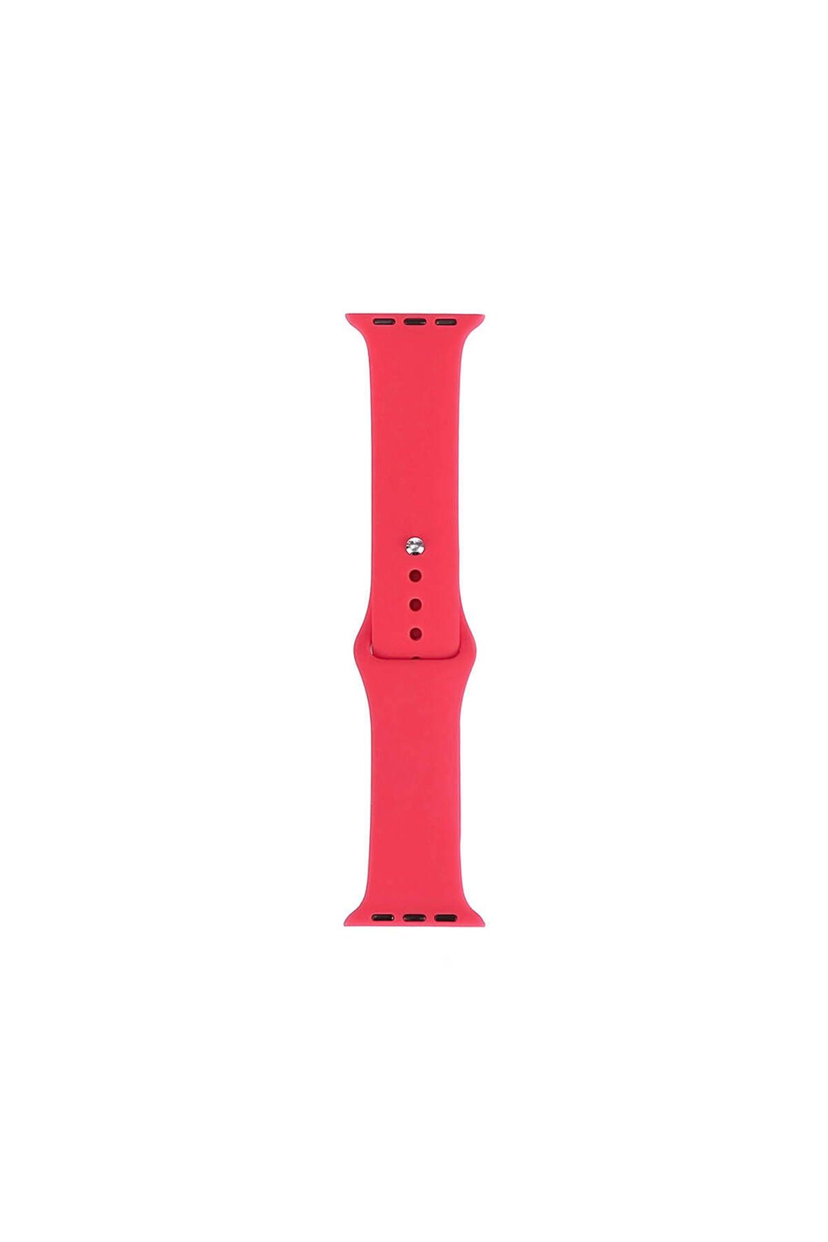 Hojar Watch 44mm Band Serisi Klasik Uyumlu  Kordon Silikon Strap Kayış-Light Rose Red
