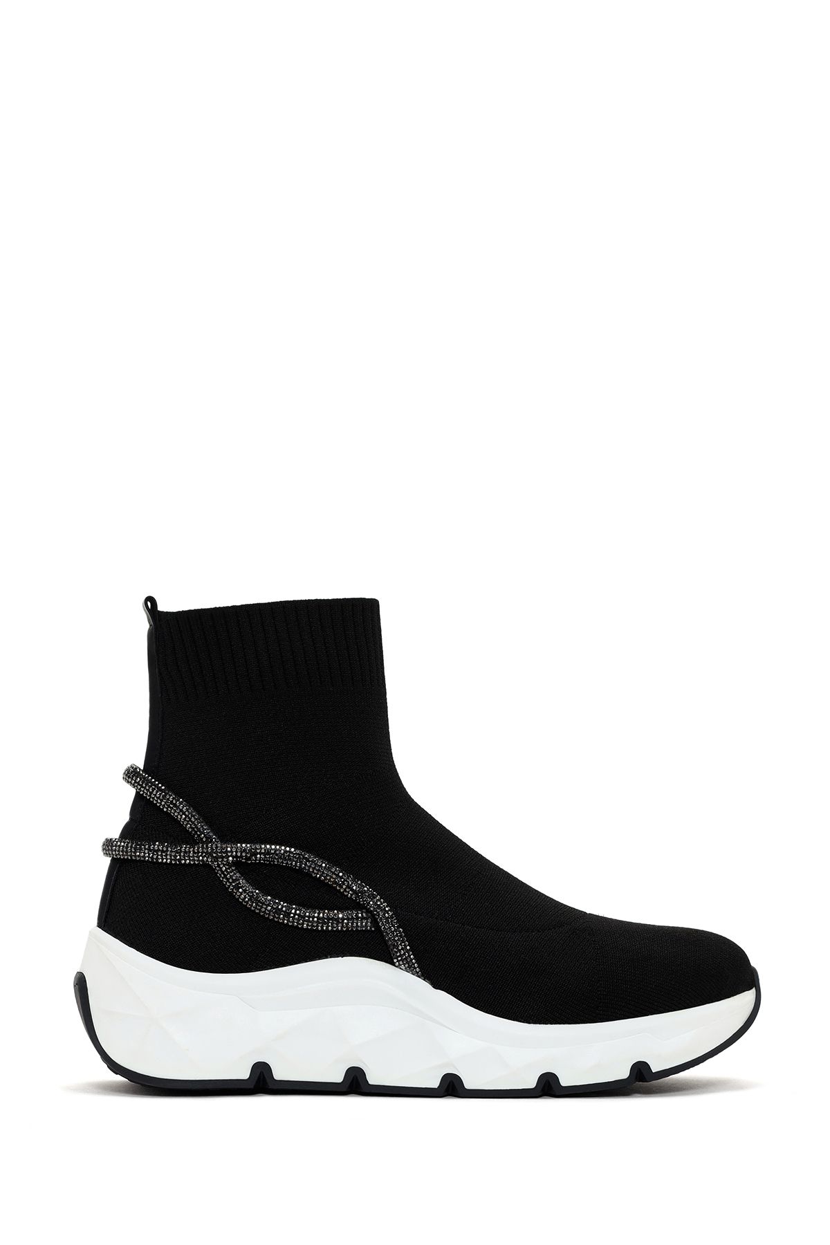 Derimod Zero Kadın Siyah Taşlı Bilekli Sneaker