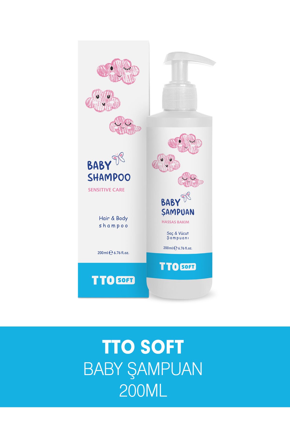 Tto SOFT BEBEK ŞAMPUANI 200 ML