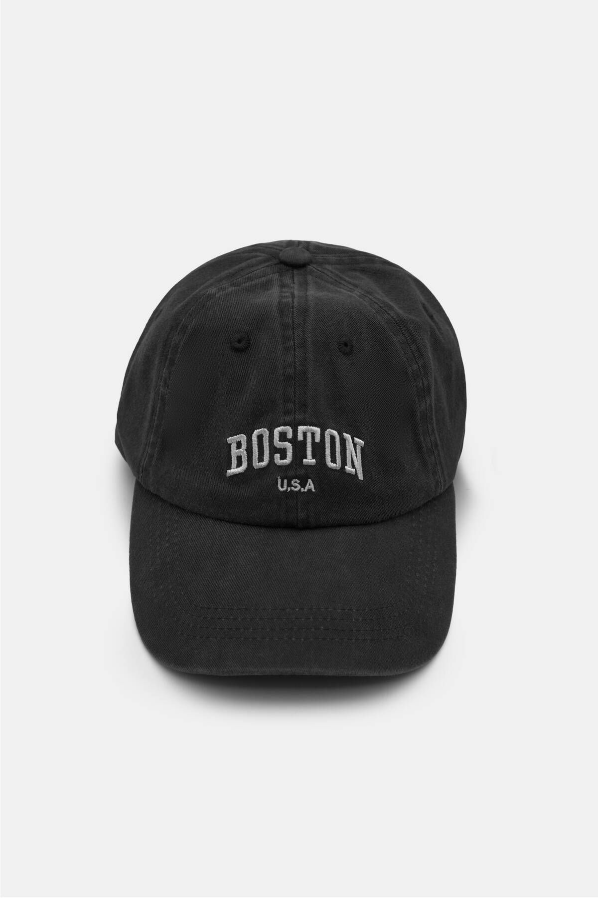 Pull & Bear Boston yazılı şapka