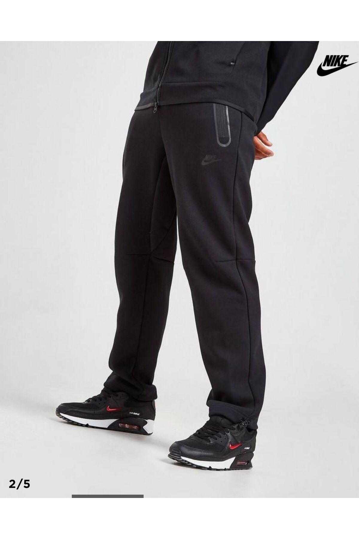 Nike Sportswear Tech Fleece FW22 Siyah Erkek Eşofman Altı