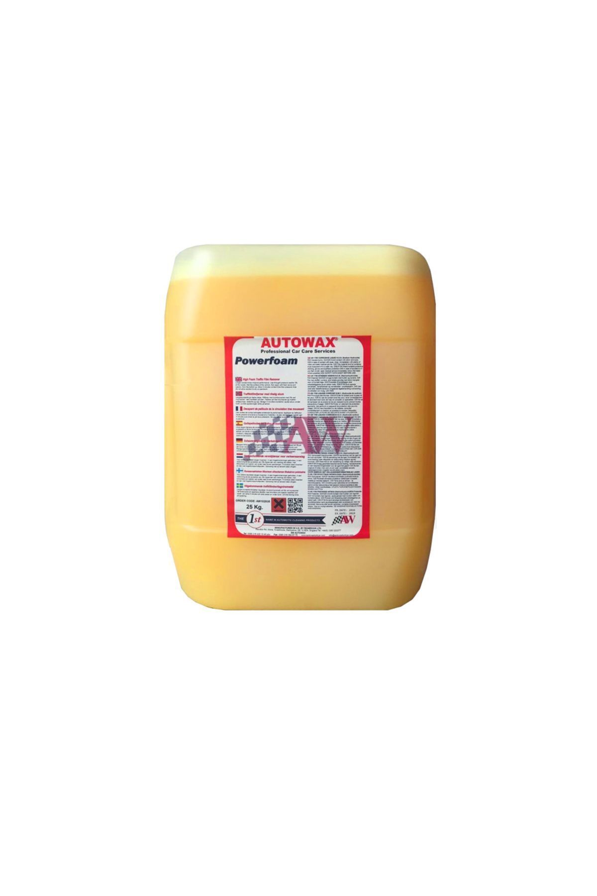 AUTOWAX Powerfoam Araç Yıkama & Parlatma Köpüğü (FIRÇASIZ) 22 Lt.