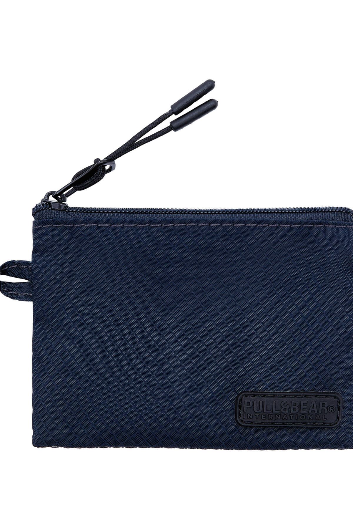 Pull & Bear Mavi dağcı el çantası cüzdan