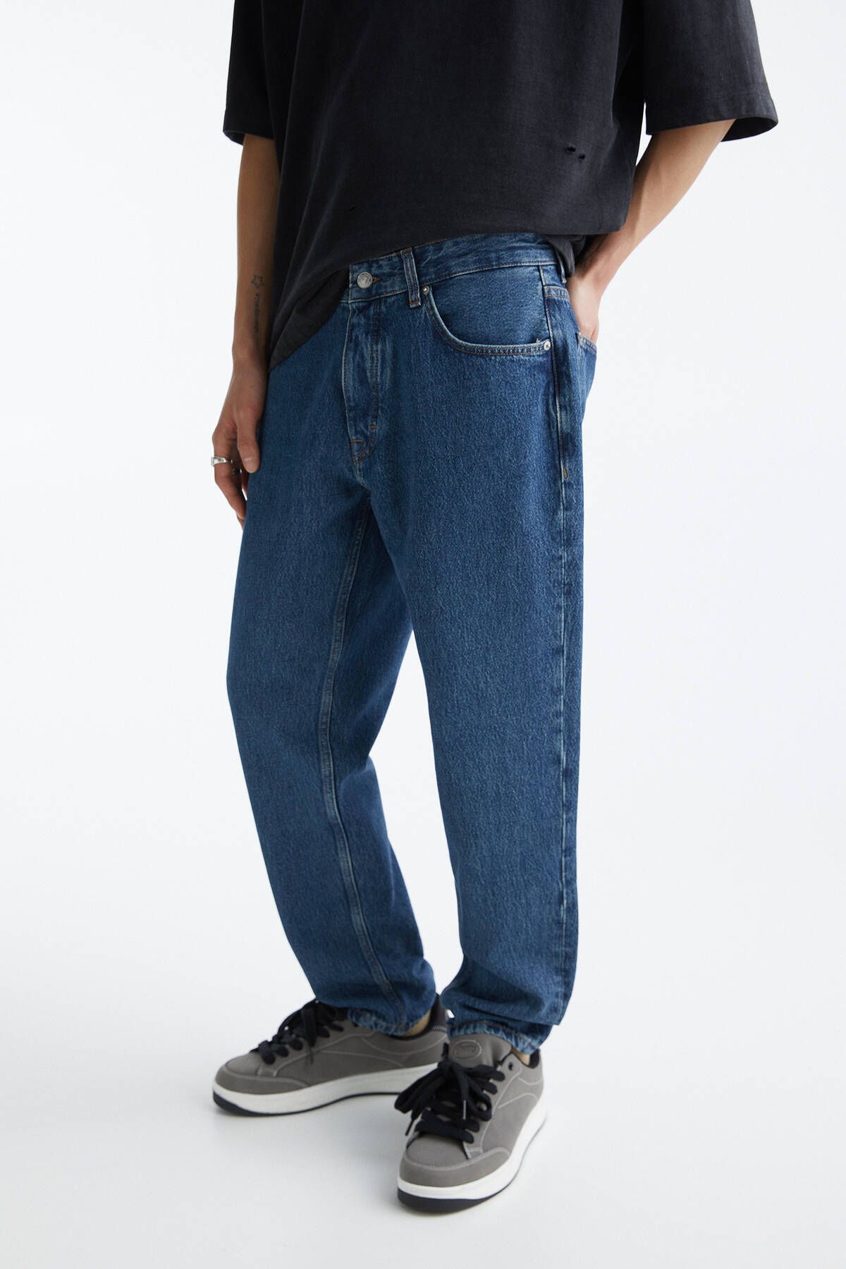 Pull & Bear Orta mavi standard jean