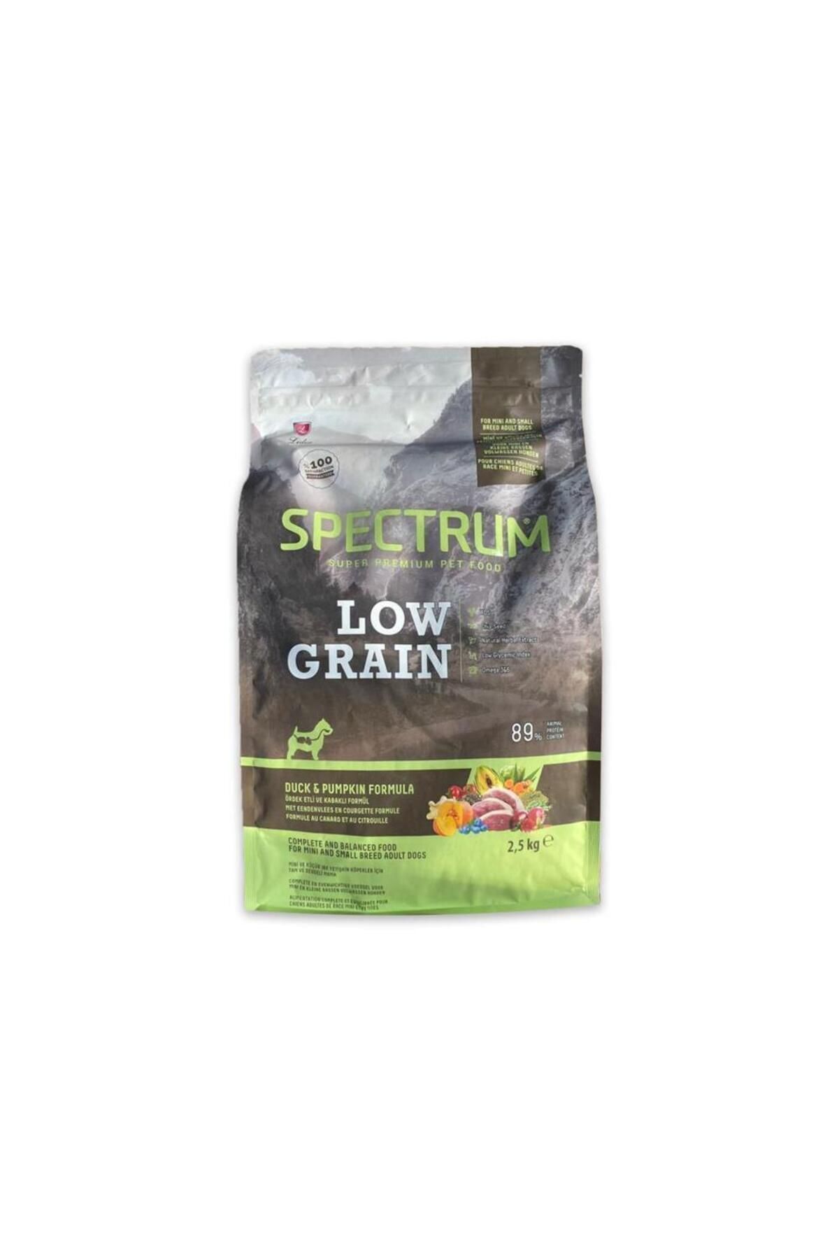 Spectrum Low Grain M&s Breed Ördek & Balkabaklı Küçük Irk Yetişkin Köpek Maması 2,5 Kg