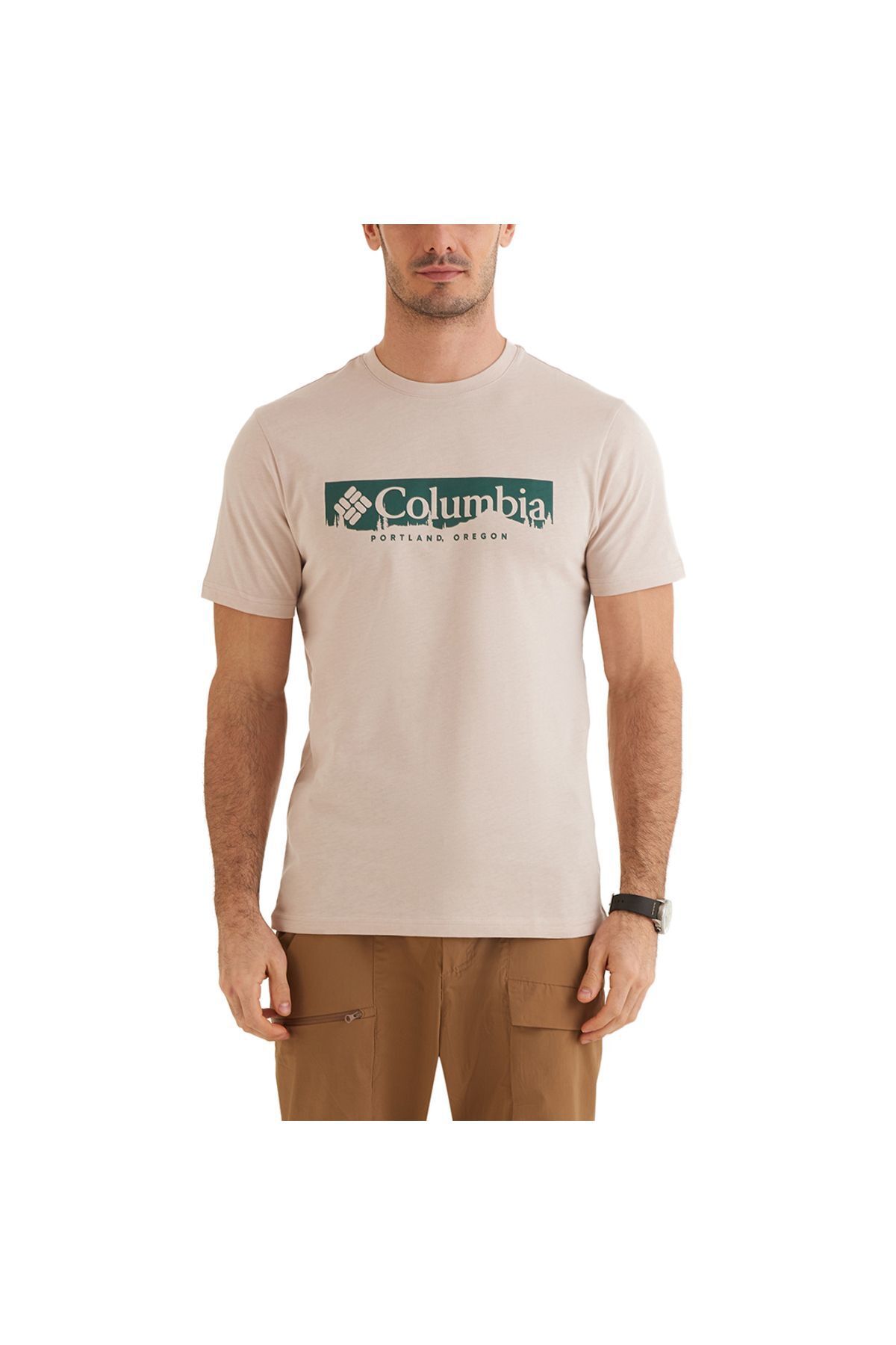 Columbia CSC Box Treeline Erkek Kısa Kollu T-shirt