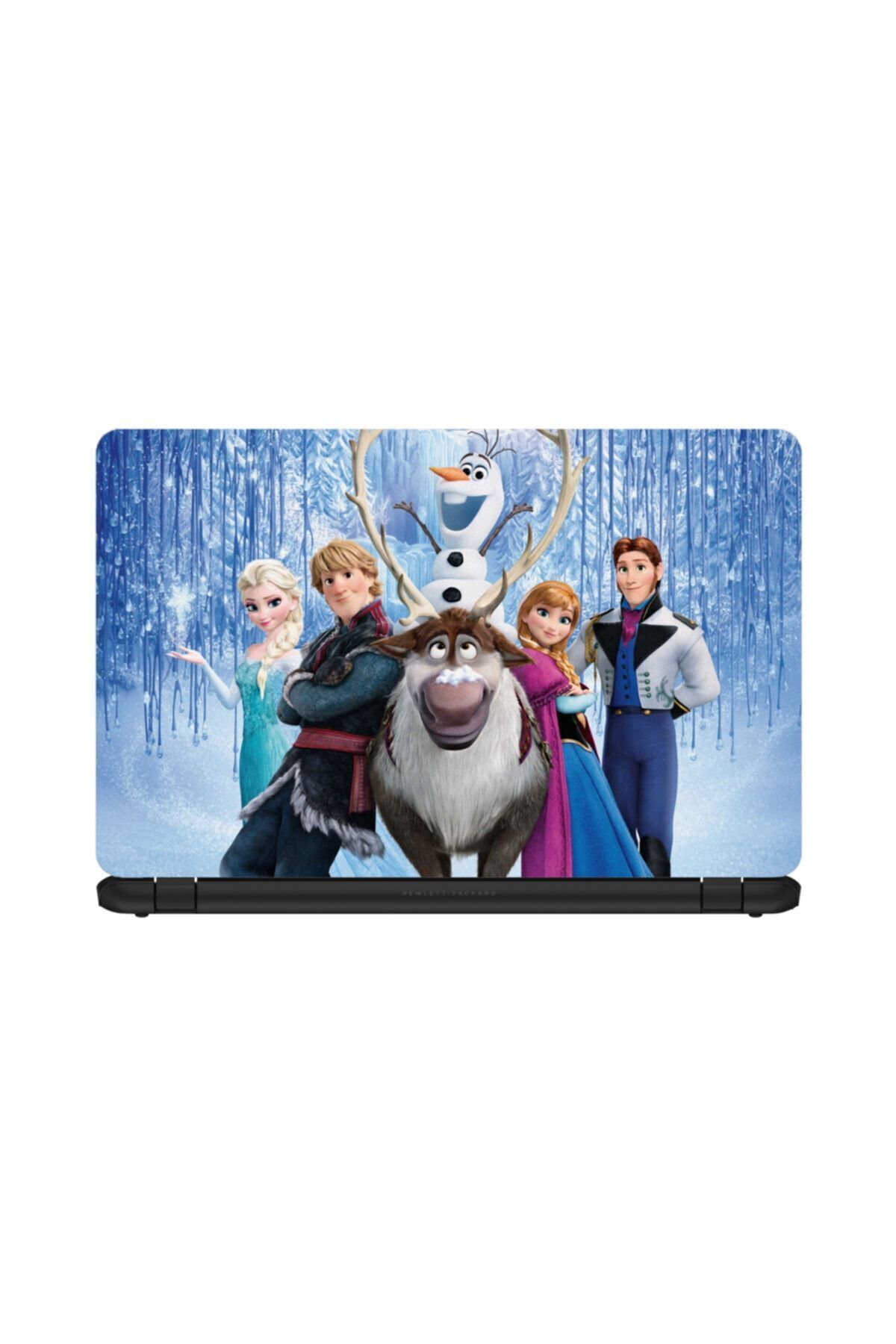 KT Decor Frozen Karlar Ülkesi Laptop Sticker 15.6 Inch