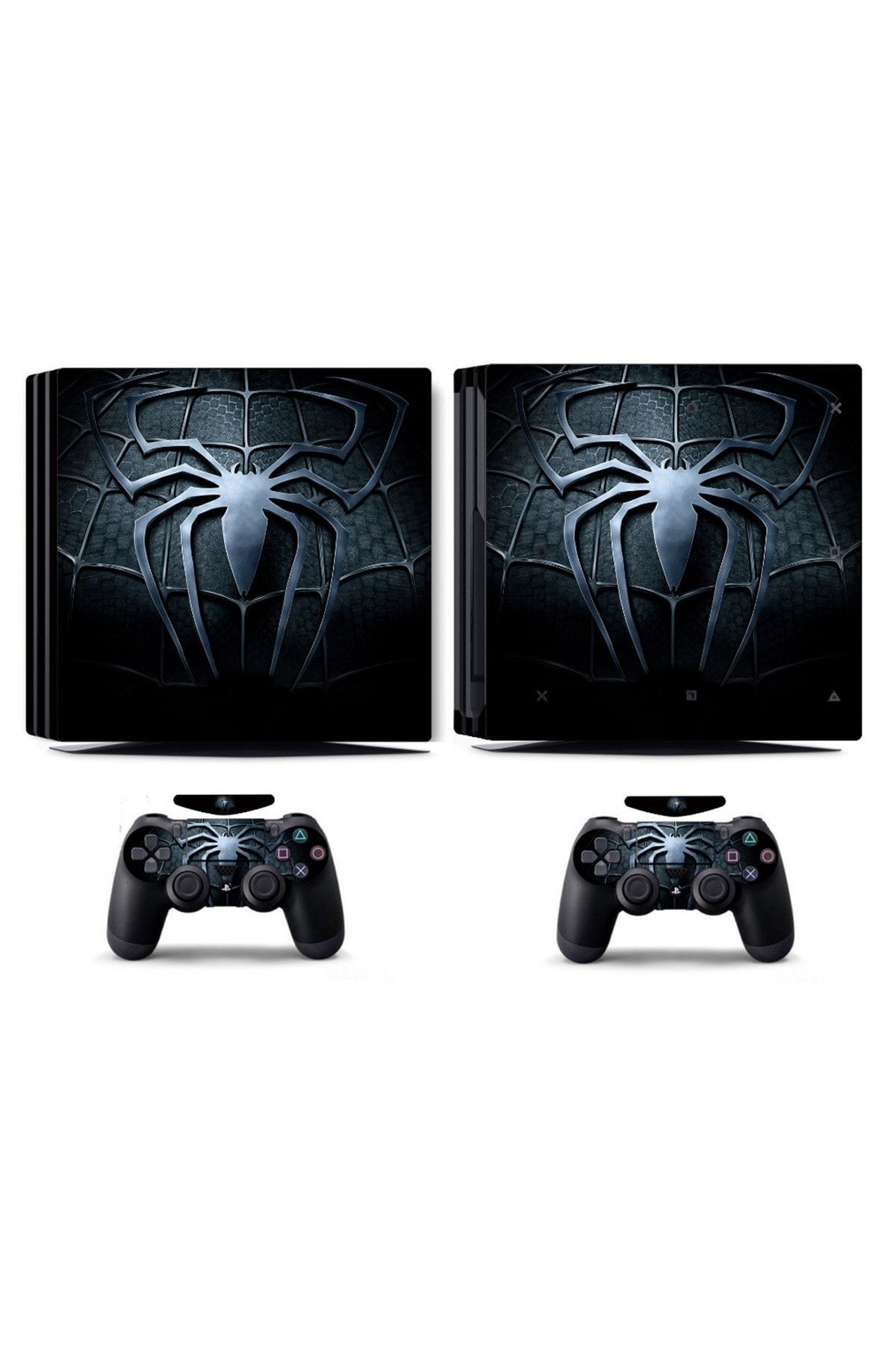 Kt Grup Black Spider Playstation 4 Pro Full Sticker Kaplama