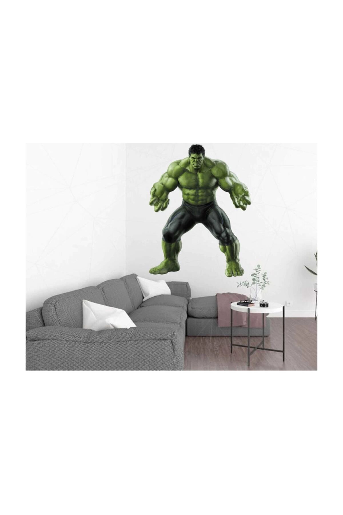 KT Decor Süper Kahramanlar Hulk Çocuk Odası Duvar Çıkartması