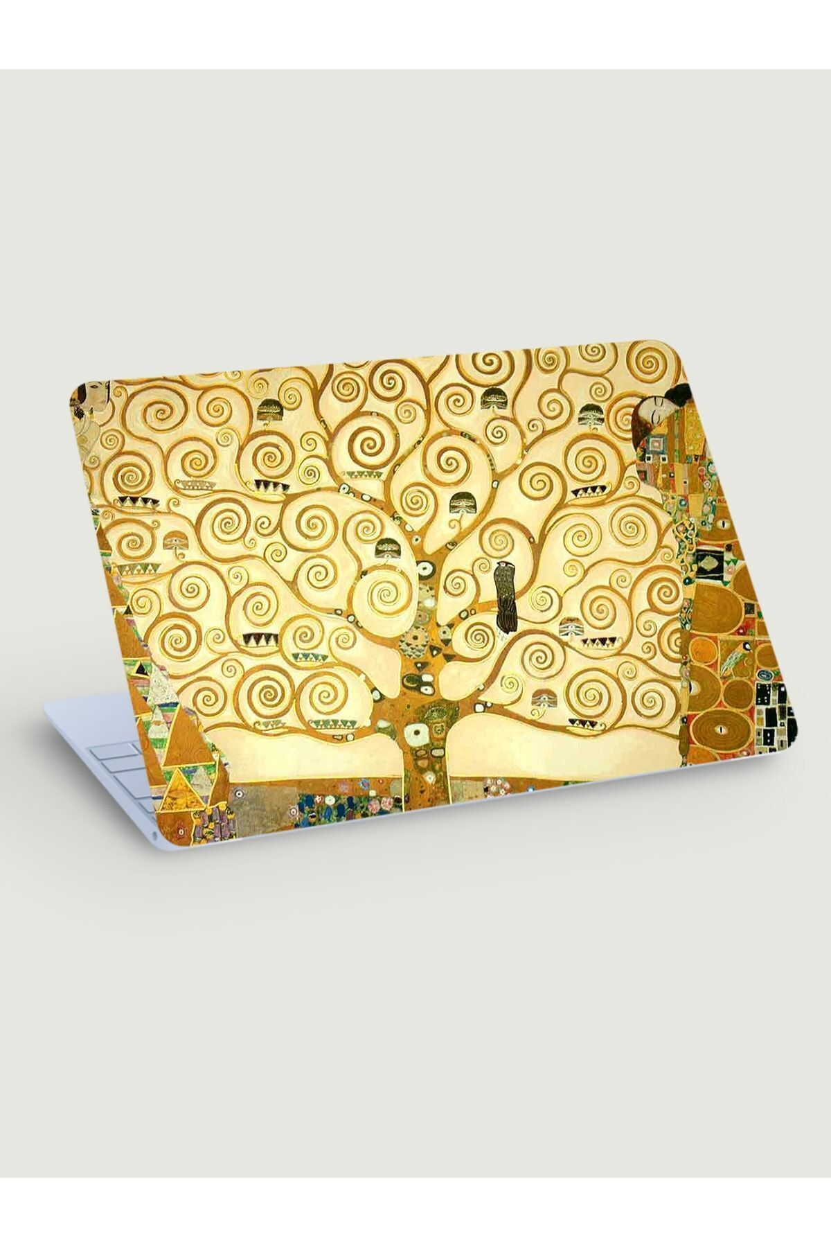 KT Decor Gustav Klimt Hayat Ağacı Laptop Sticker