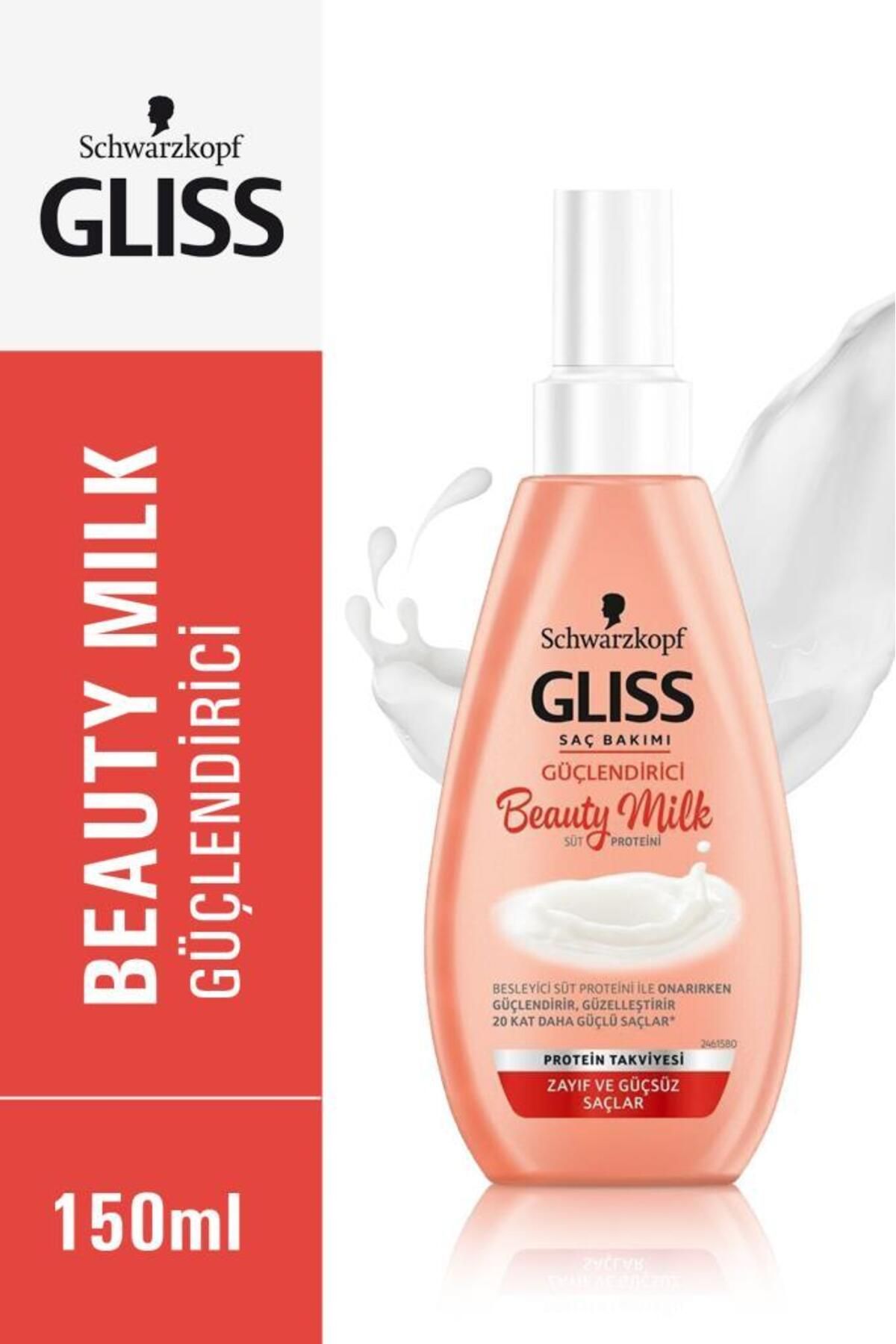Gliss Schwarzkopf Beauty Milk-güçlendirici Saç Bakım Sütü 150 ml