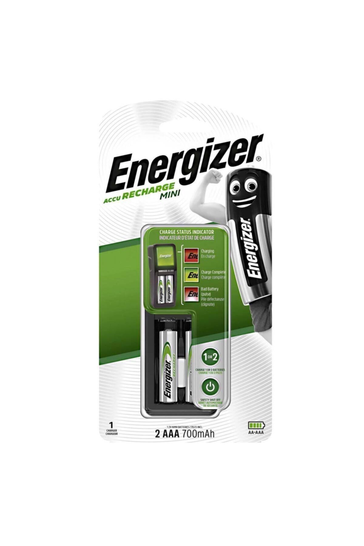 Energizer Mini Pil Şarj Cihazı - 2xaaa 700mah