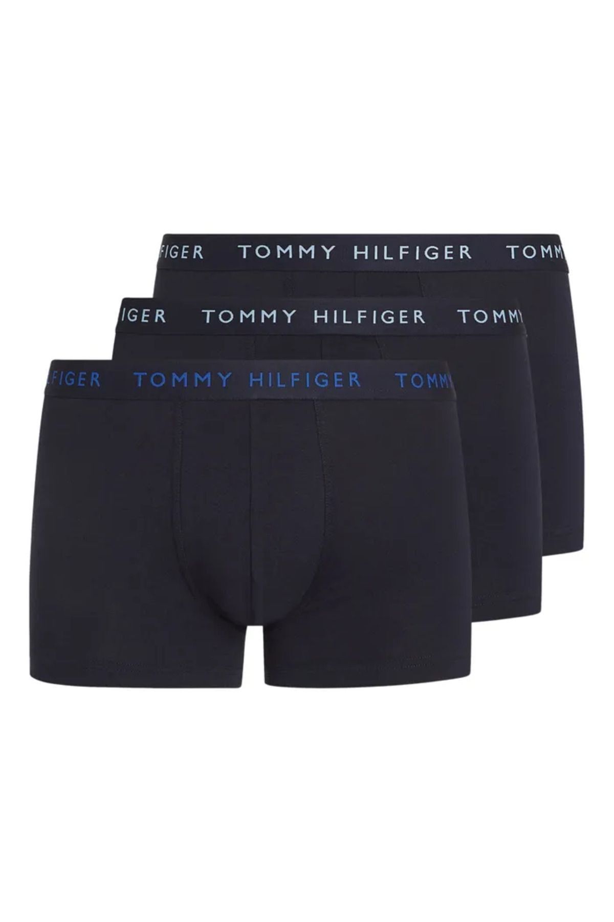 Tommy Hilfiger Erkek Beli Lastikli Logolu Rahat Kesim Siyah Boxer UM0UM03283-0Y4