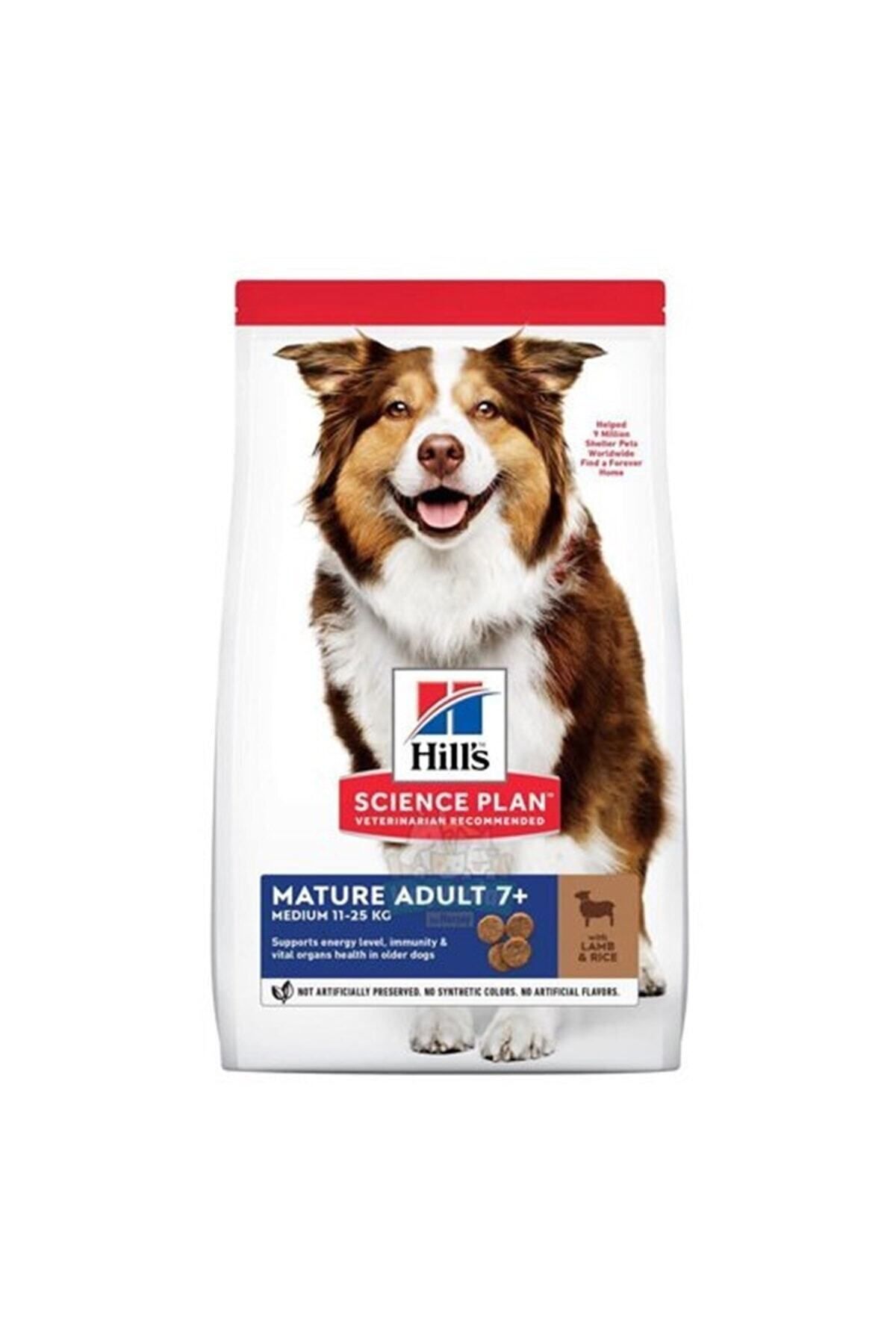 Hill's Hill’s Scıence Plan Mature Adult 7+ Medium Lamb & Rice Orta Irk Kuzulu Yaşlı Köpek Maması 14 Kg