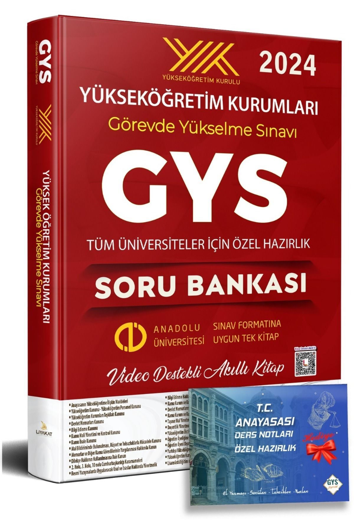 Liyakat Yayınları Yök Görevde Yükselme Sınavı Özel Hazırlık -soru Bankası Tüm Kadrolar Için