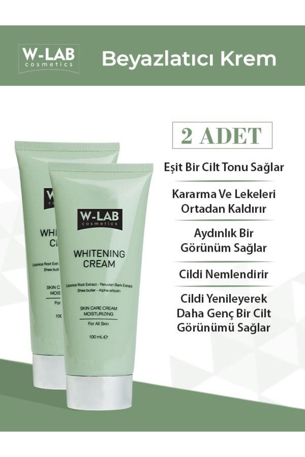 W-Lab Kozmetik W Lab Beyazlatıcı Krem 2 Li Paket