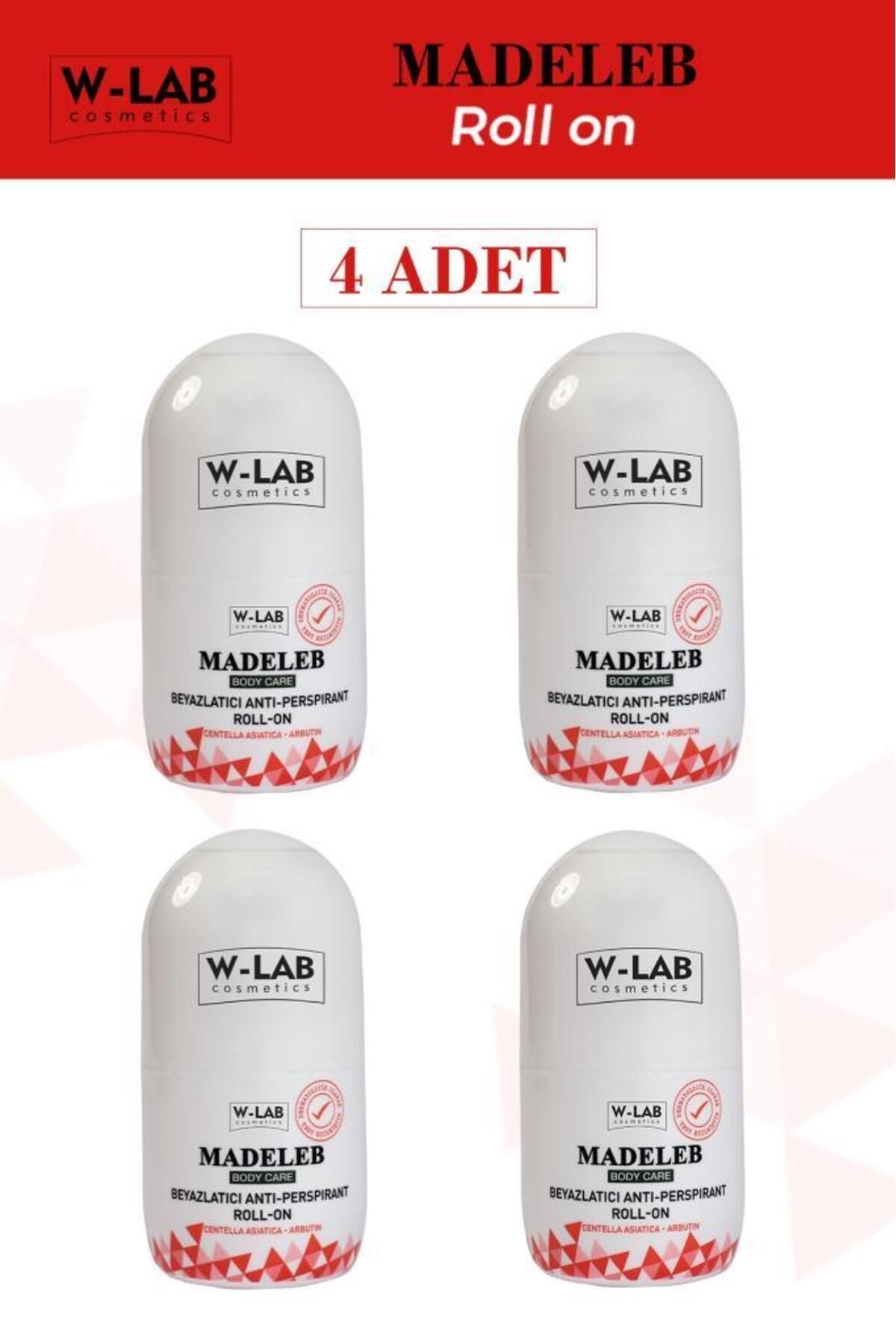 W-Lab Kozmetik W-lab Madeleb Roll On 4 Lü Set