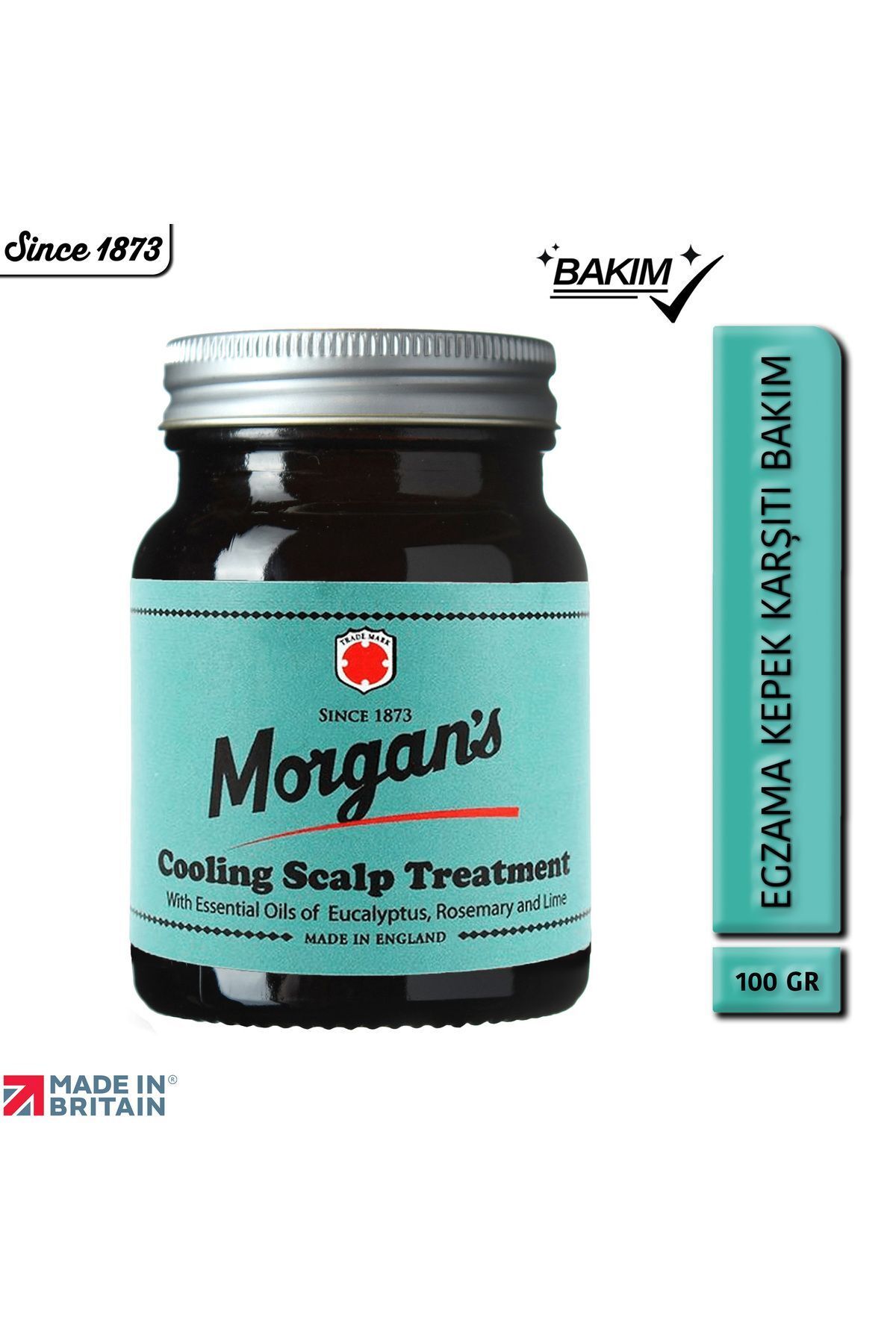 Morgan's Pomade Cooling Scalp Treatment Ferahlatıcı Baş Derisi Bakım Kremi 100gr