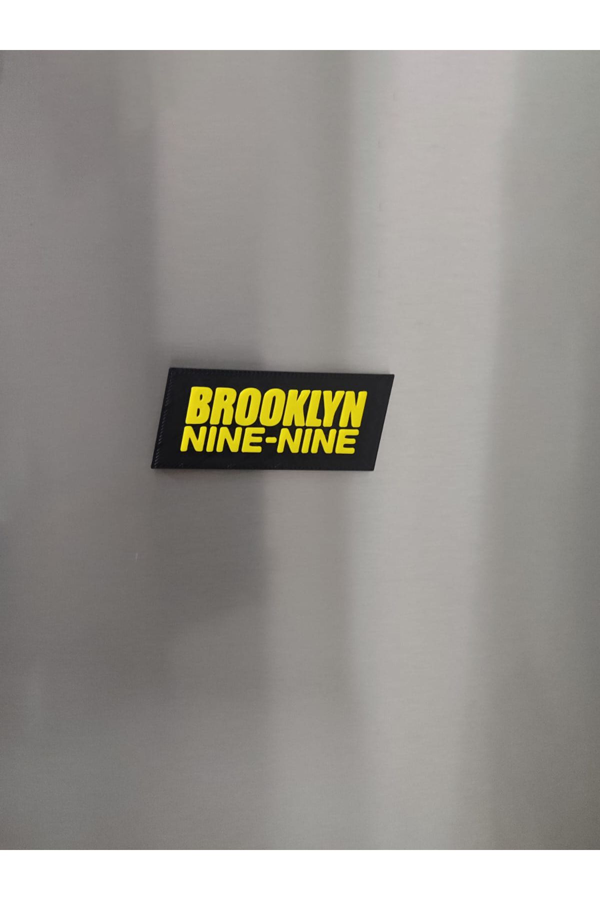 Minyatür Bahçem Brooklyn 99 Brooklyn Nine Logo Buzdolabı Magnet