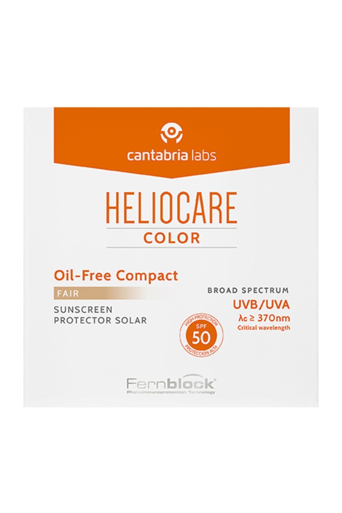 Heliocare Color Spf 50 Oil Free Compact Fair(açık Ten) 10 Gr