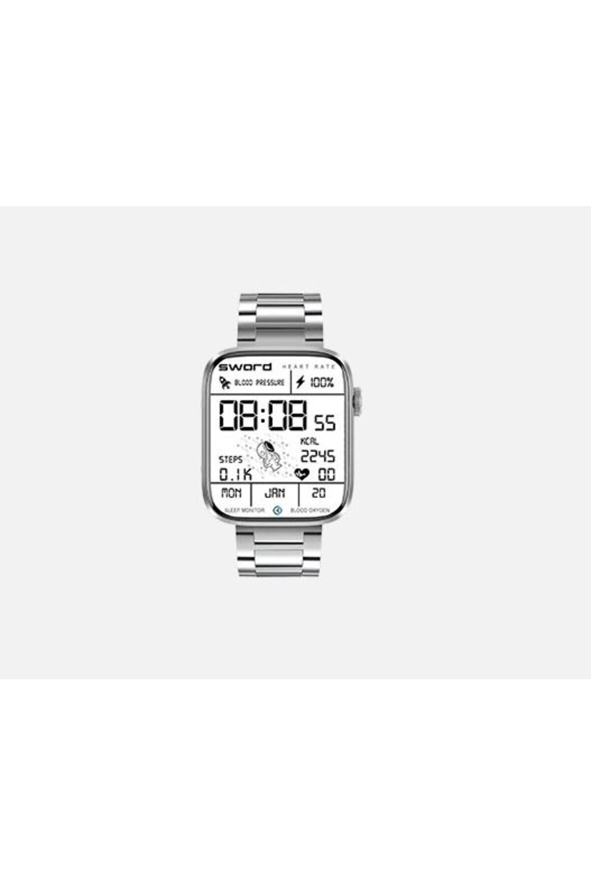 SWORD SW-GIA102 Watch 2 Akıllı Saat Silver