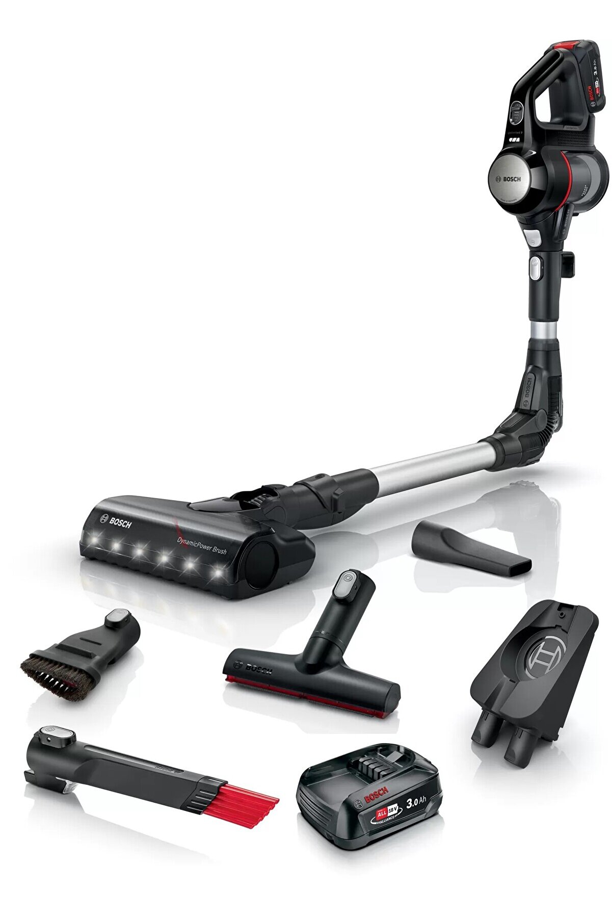 BCS712XXL Şarjlı Süpürge Unlimited 7 Siyah