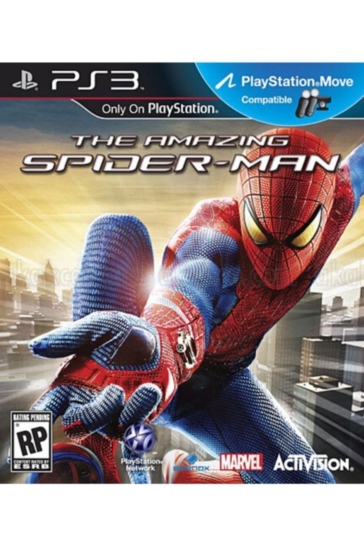 MARVEL Ps3 Amazing Spiderman Teşhir Ürün Orjinal Kutulu Oyun