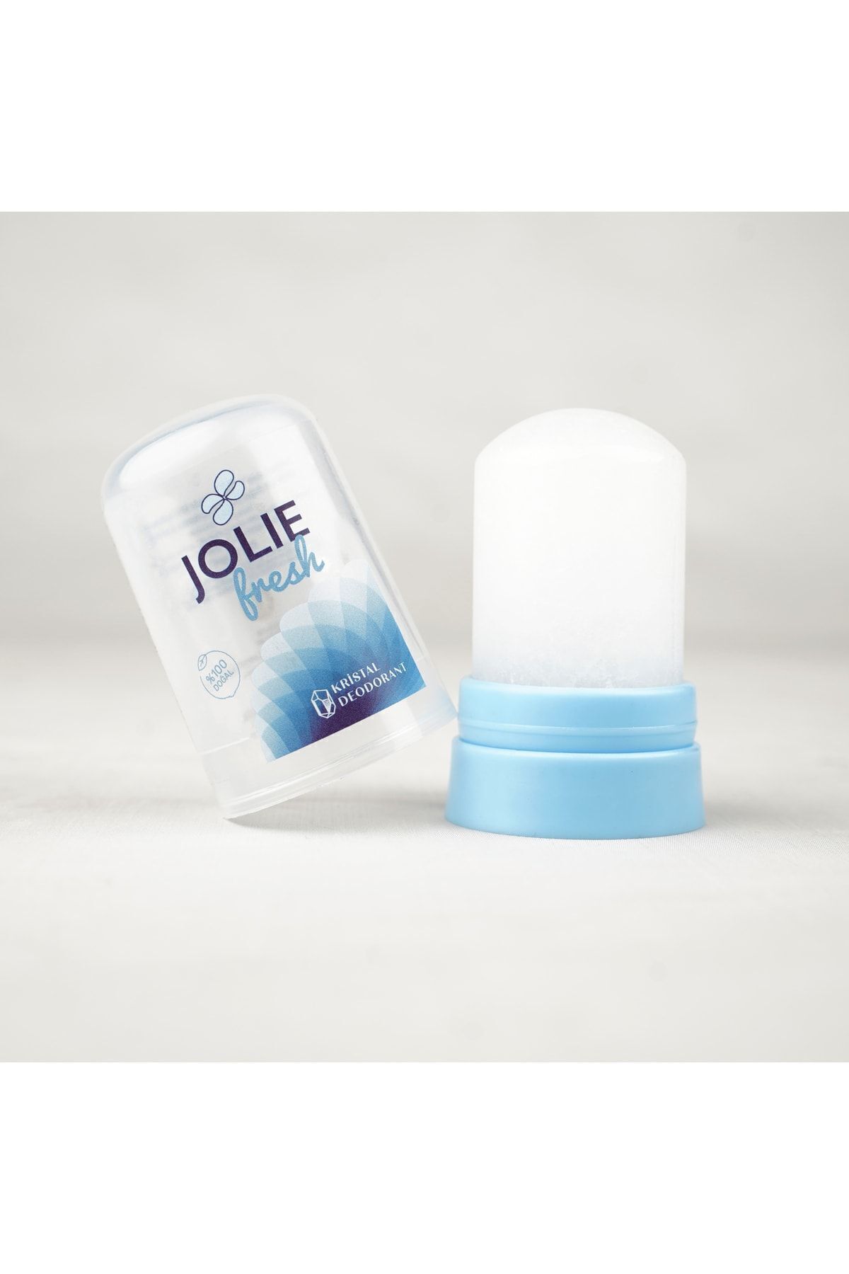 Jolie Fresh Doğal Deodorant Mineralli Roll-on Taş Deodorant Ter Kokusu Karşıtı Kristal 100 Gr