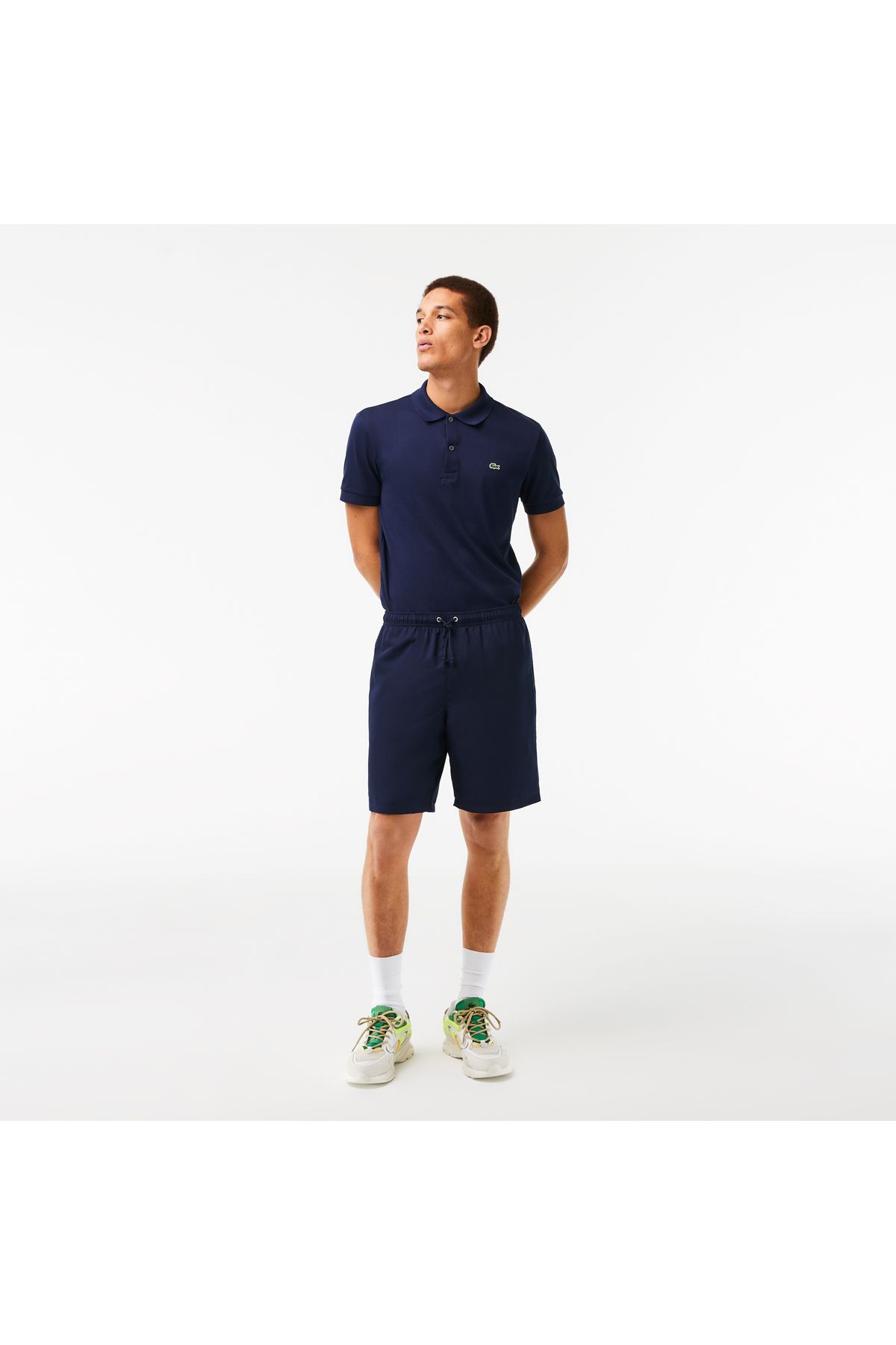 Lacoste Erkek Classic Fit Lacivert Şort