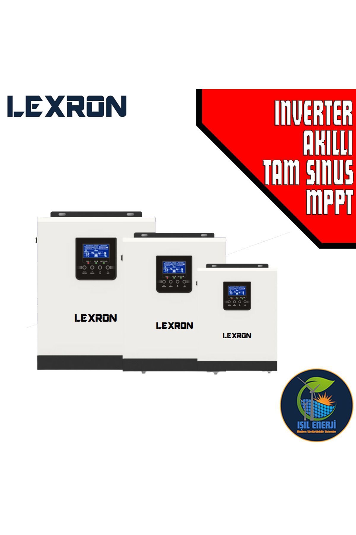 Lexron / Smart Tam Sinüs Mppt Akıllı Inverter - 1000 Watt 12 Volt - 1000w 12v - 1 Kw