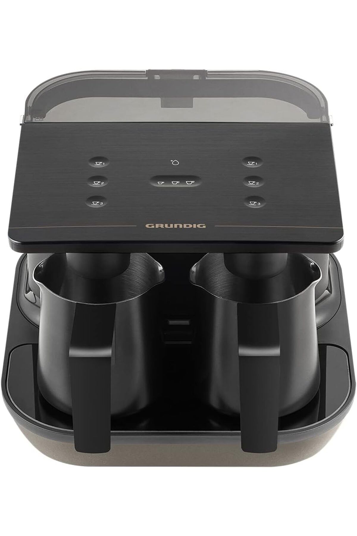 Grundig Bio Türk Kahvesi Makinesi İkili Çelik Cezveli