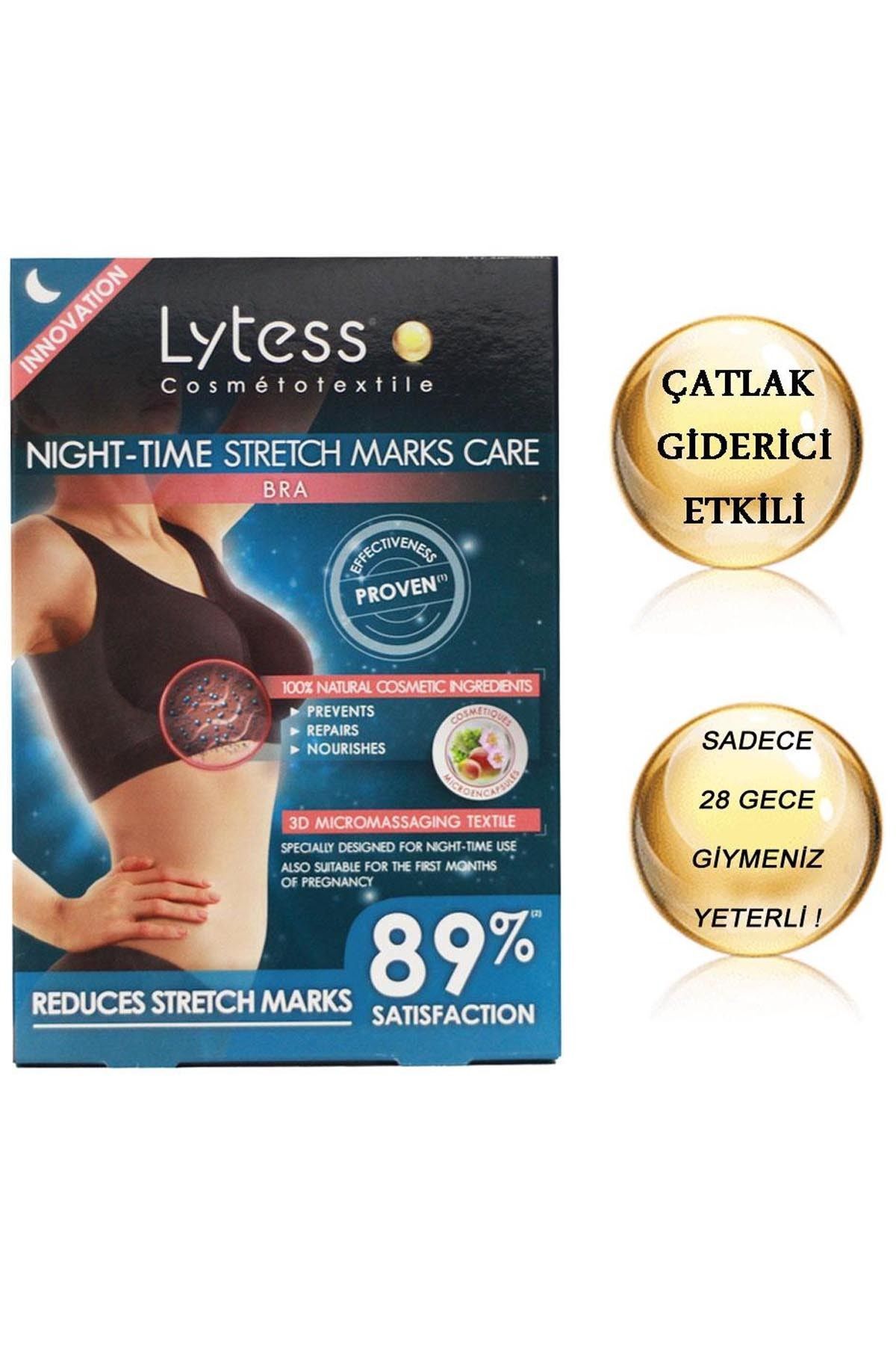 Lytess Night-time Stretch Marks Care - Çatlak Bakım Etkili Sütyen Noir (Xxl)