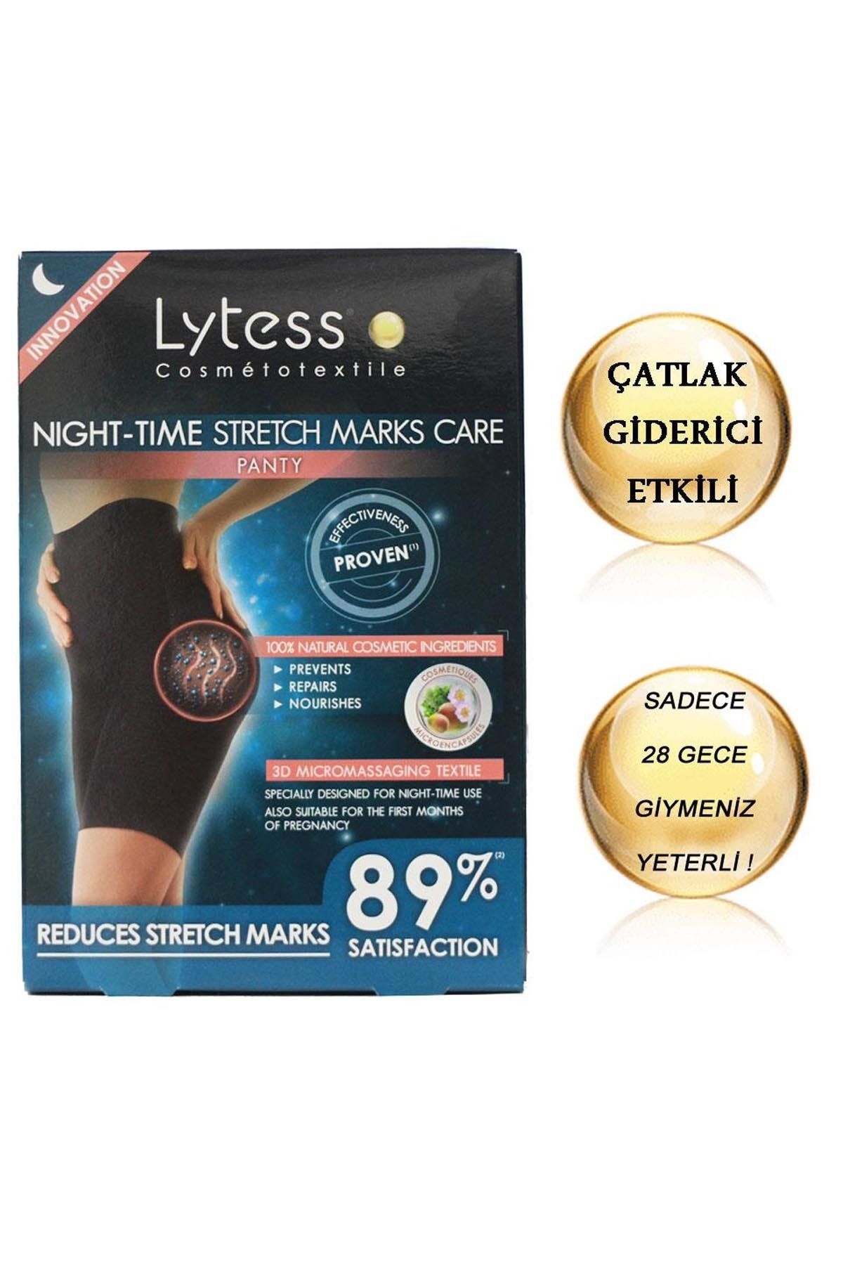 Lytess Night -time Stretch Marks Care - Çatlak Bakım Etkili Gece Taytı Noir (L/xl)