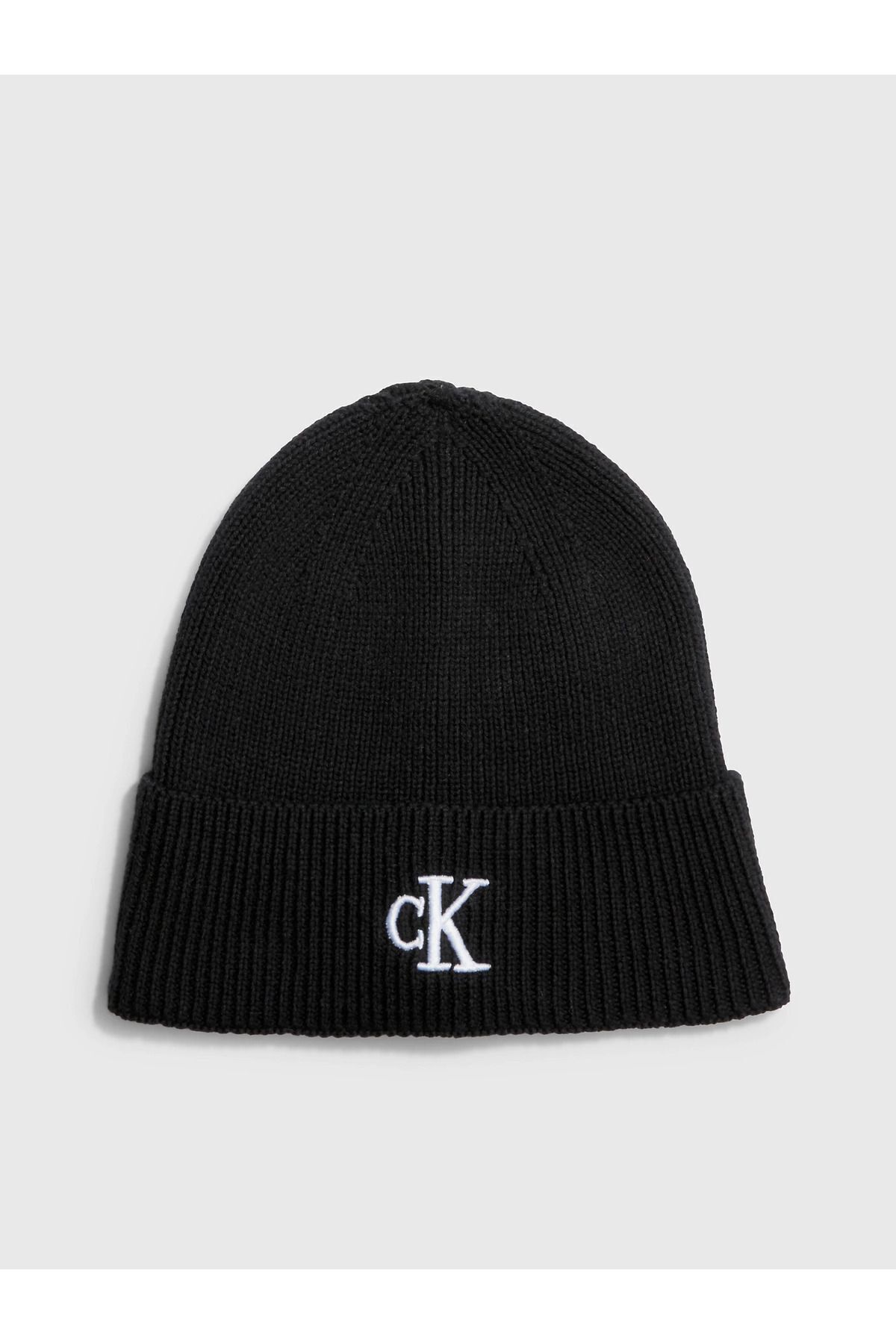 Calvin Klein Etiketli Şık Görüümlü Siyah Bere K60k611255-bds