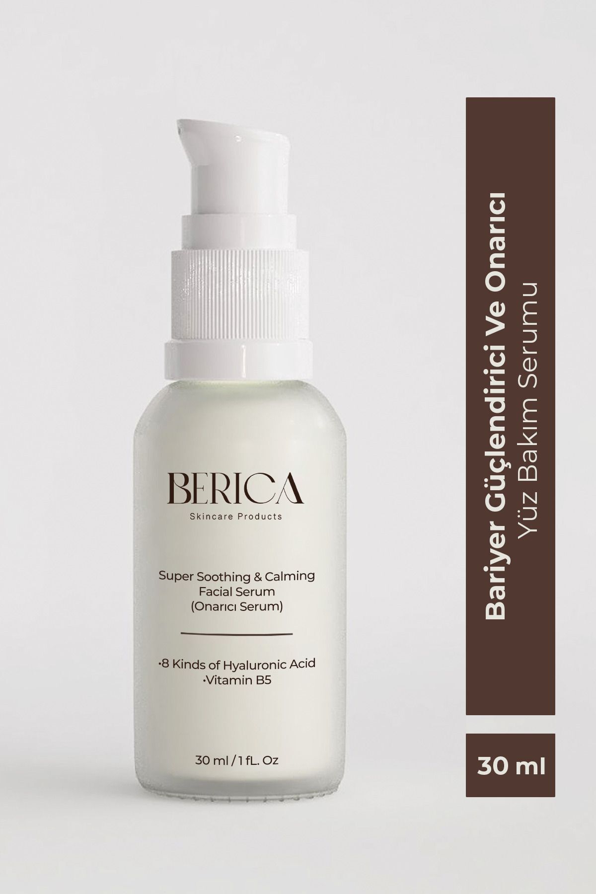 Berica Skincare Products Bariyer Güçlendirici Ve Onarıcı Yüz Bakım Serumu 30 ML - Tüm Cilt Tipleri İçin