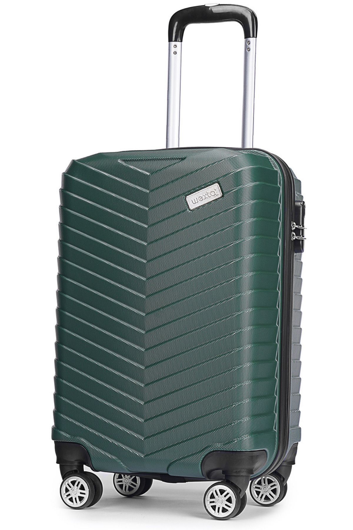 Wexta Wx-1001 Yağ Yeşili Kabin Boy Valiz/ Seyahat Bavulu