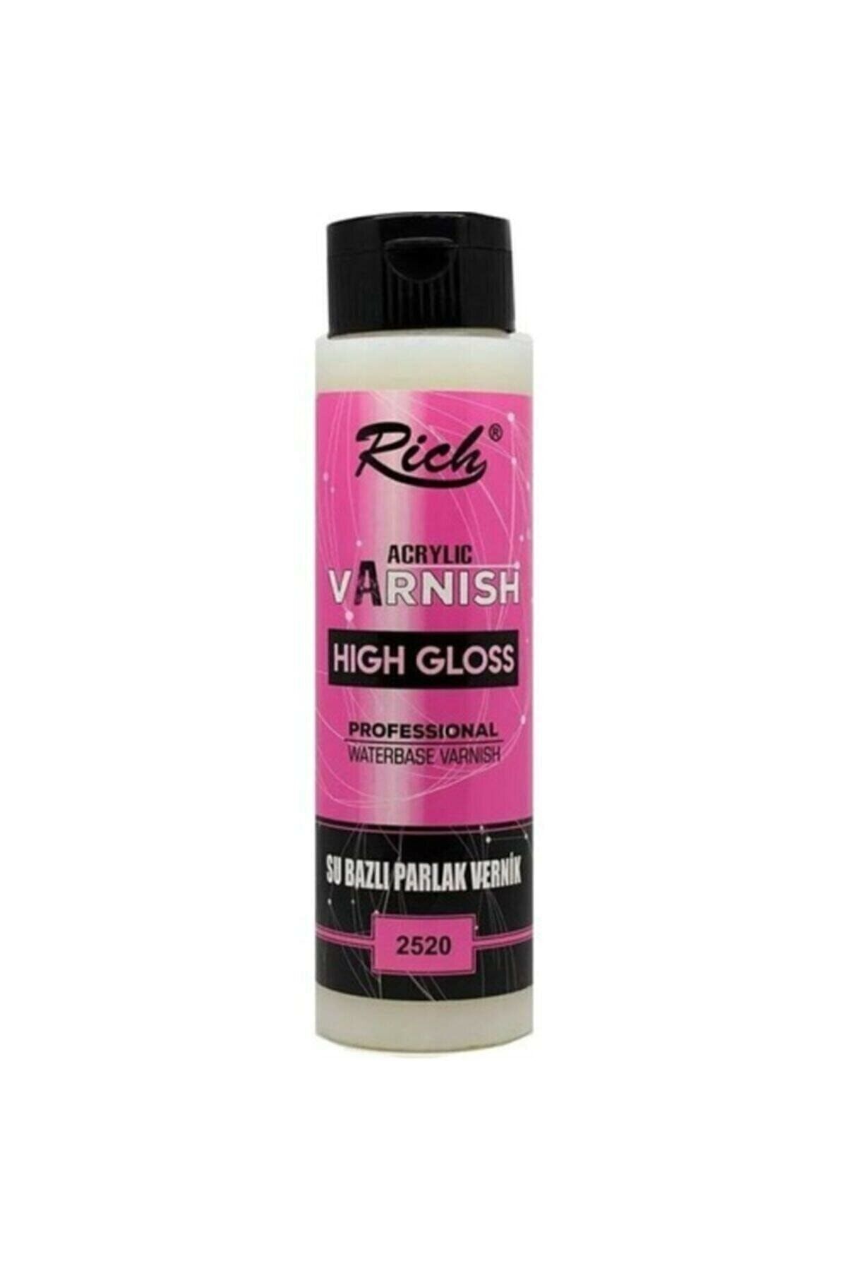 Rich Hıgh Gloss Su Bazlı Parlak Vernik 01702 500 Cc