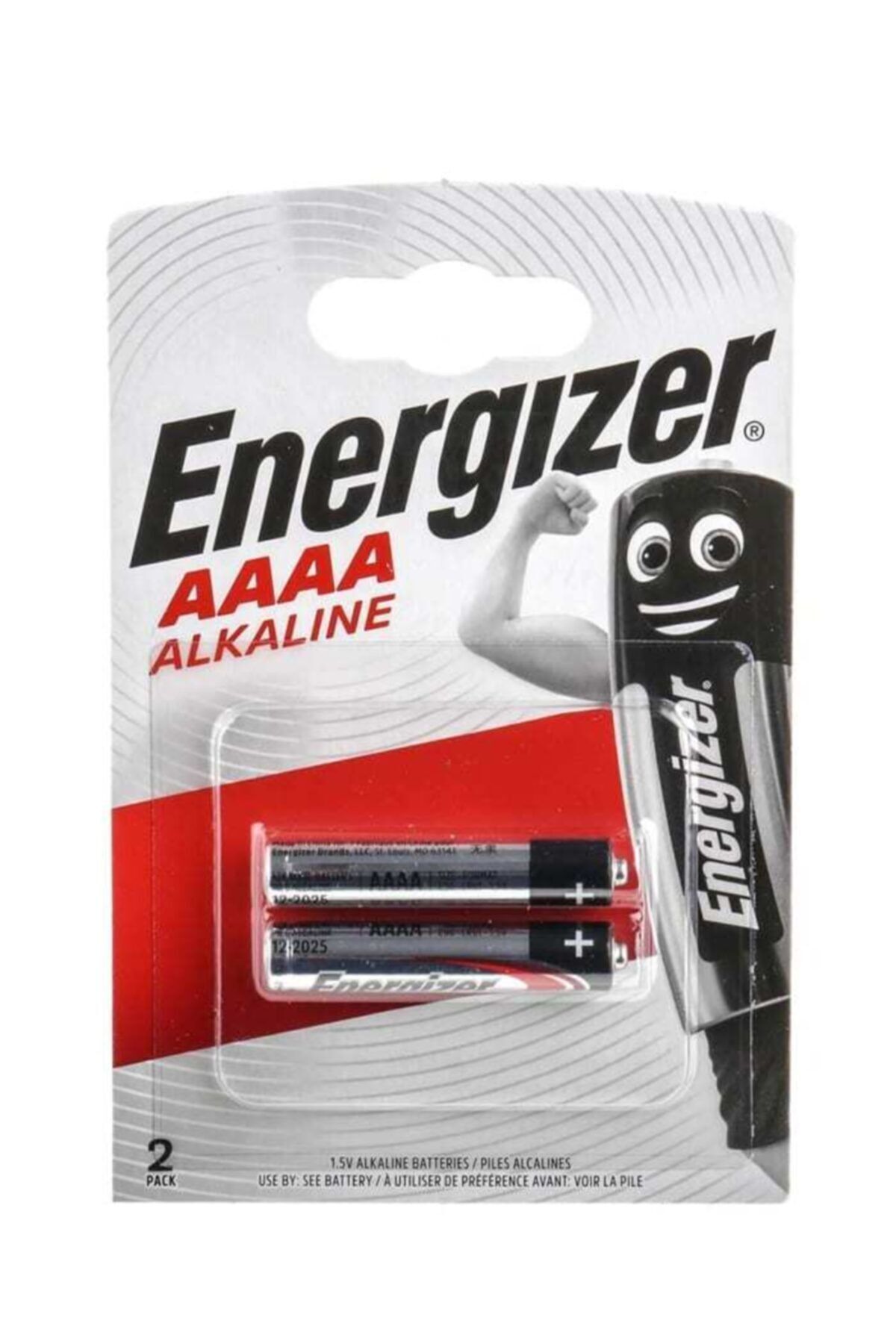 Energizer 4a/lr61 (aaaa) Incenin Incesi Yüzey Kalemleri Için Tablet Vs. Alkalin Pil ( 2 Li ) Ambalaj