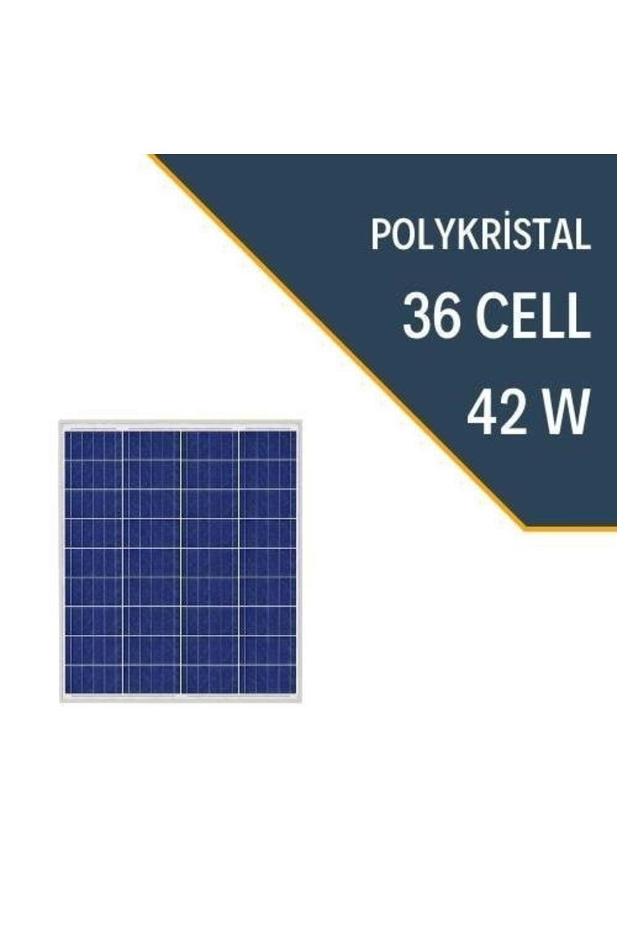Lexron 42w Polykristal Güneş Paneli