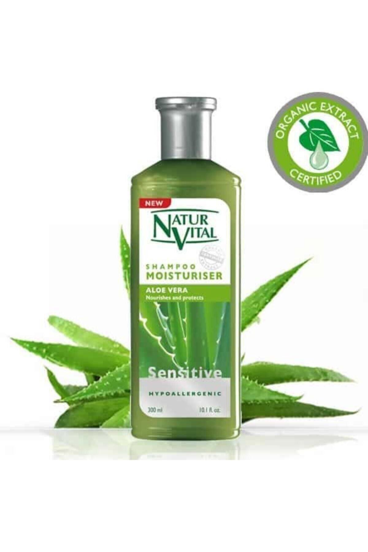 Natur Vital Sensitive Aloe Vera Şampuan 300 ml