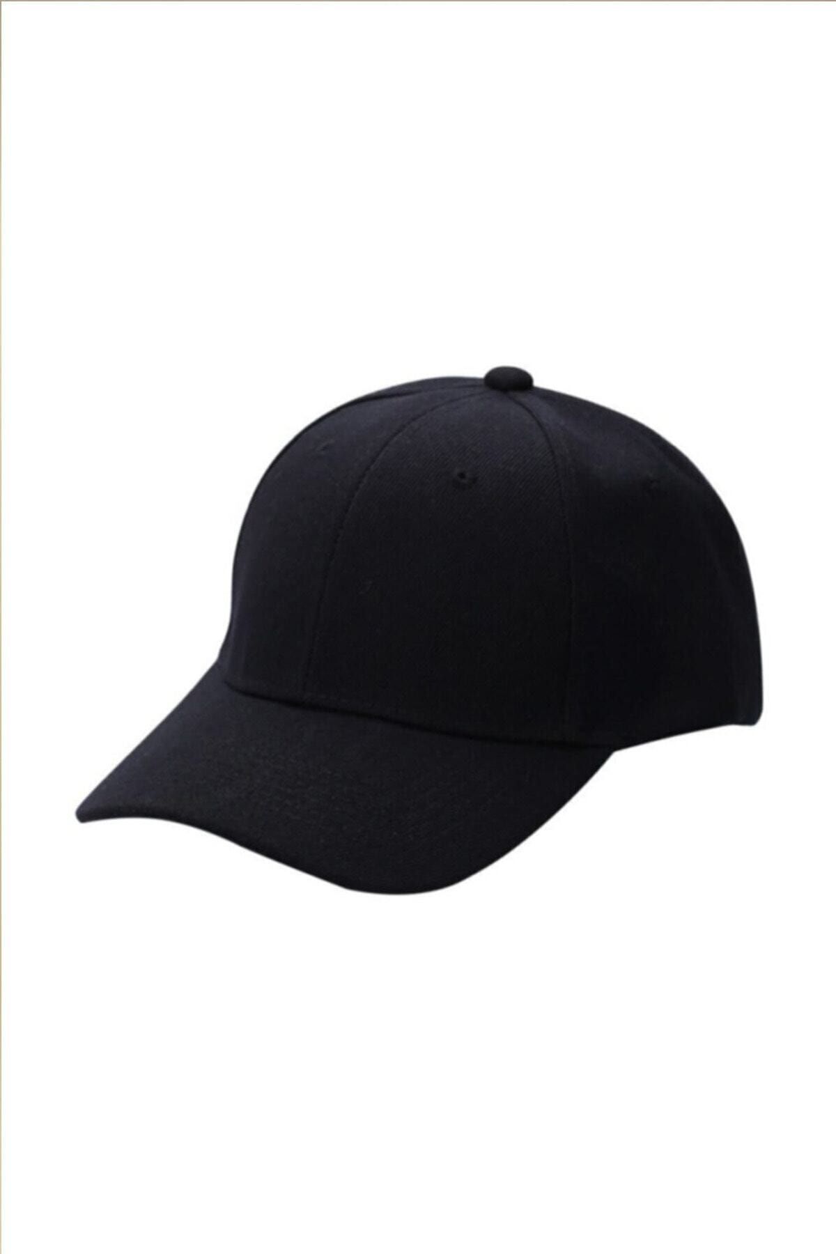 twentyone Siyah Spor Şapka Unisex Arkası Cırtlı Ayarlanabilir
