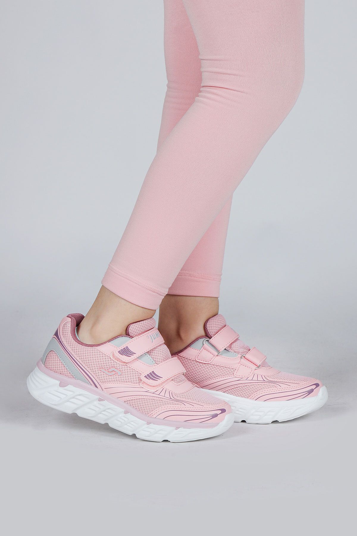 Jump 30002 Somon Pembe - Gül Rengi Kız Çocuk Sneaker Günlük Spor Ayakkabı