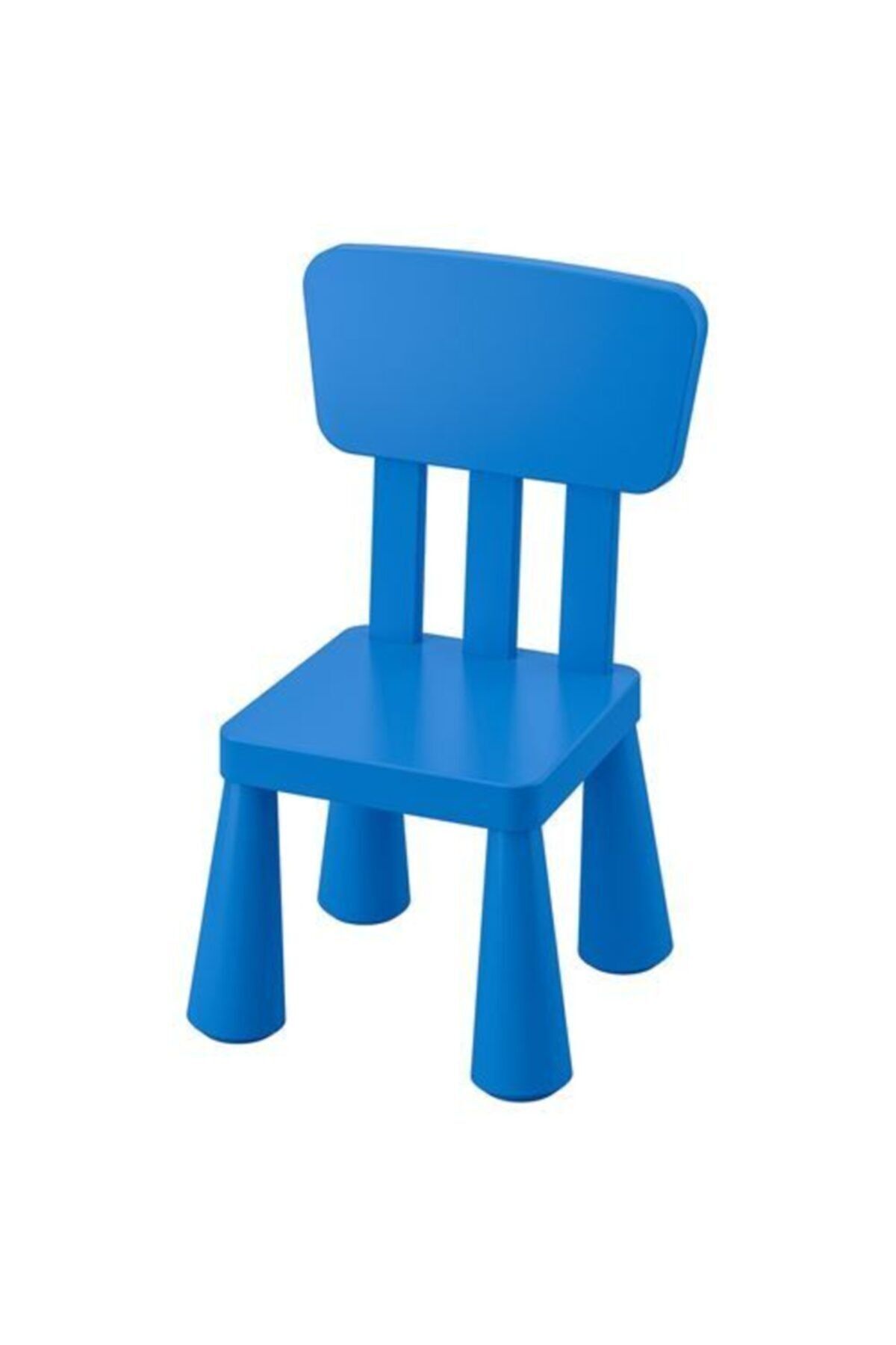IKEA Çocuk Tabure-sandalyesi Mavi Renk Çocuk Sandalye-oturak Masa Oyun Sandalyesi Polipropilen Plastik
