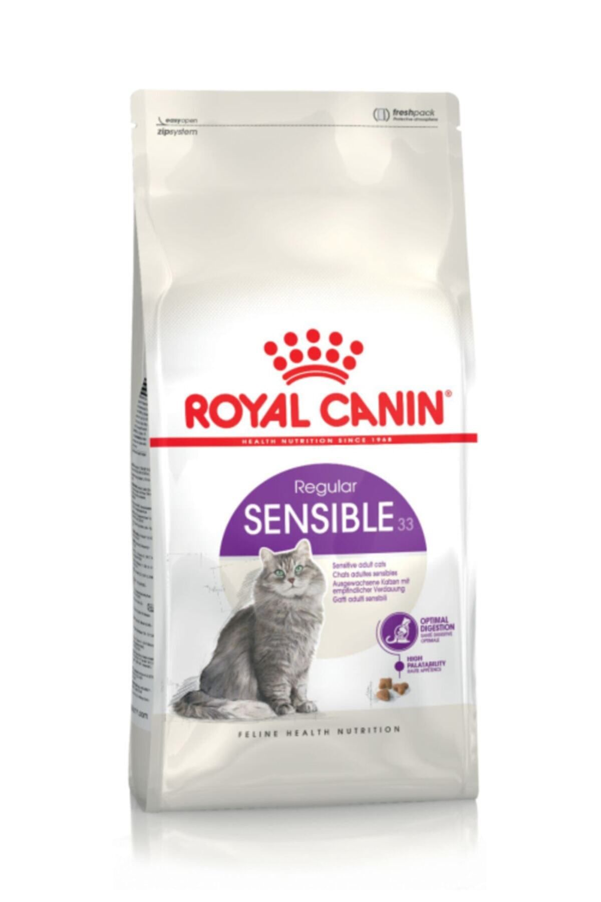 Royal Canin Sensible 33 Hassas Sindirim Sistemi Destekleyici Kedi Maması 2 Kg