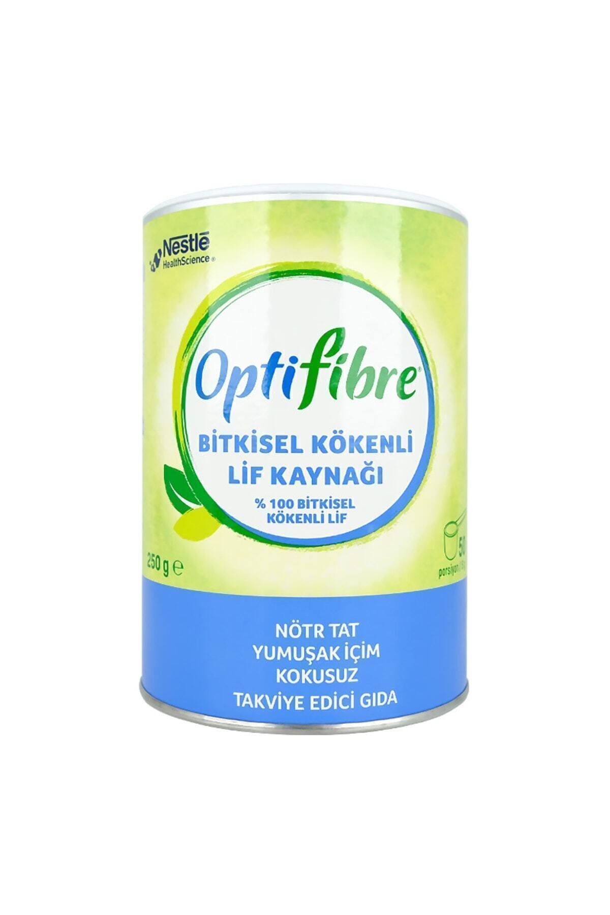 OptiFibre Nestle Bitkisel Kökenli Lif Kaynağı Takviye Edici Gıda 250 gr