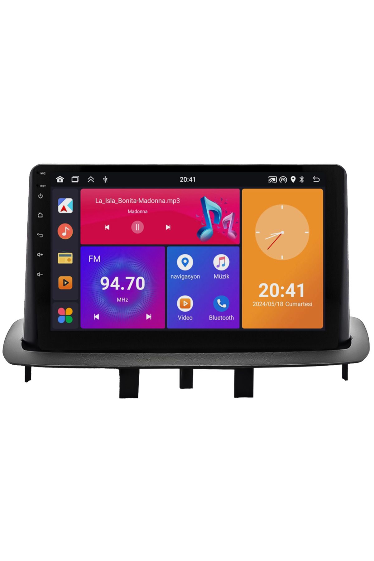 Carvocal Renault Fluence Android Multimedya Sistemi (2010-2015) CRV4445XP Uyumlu